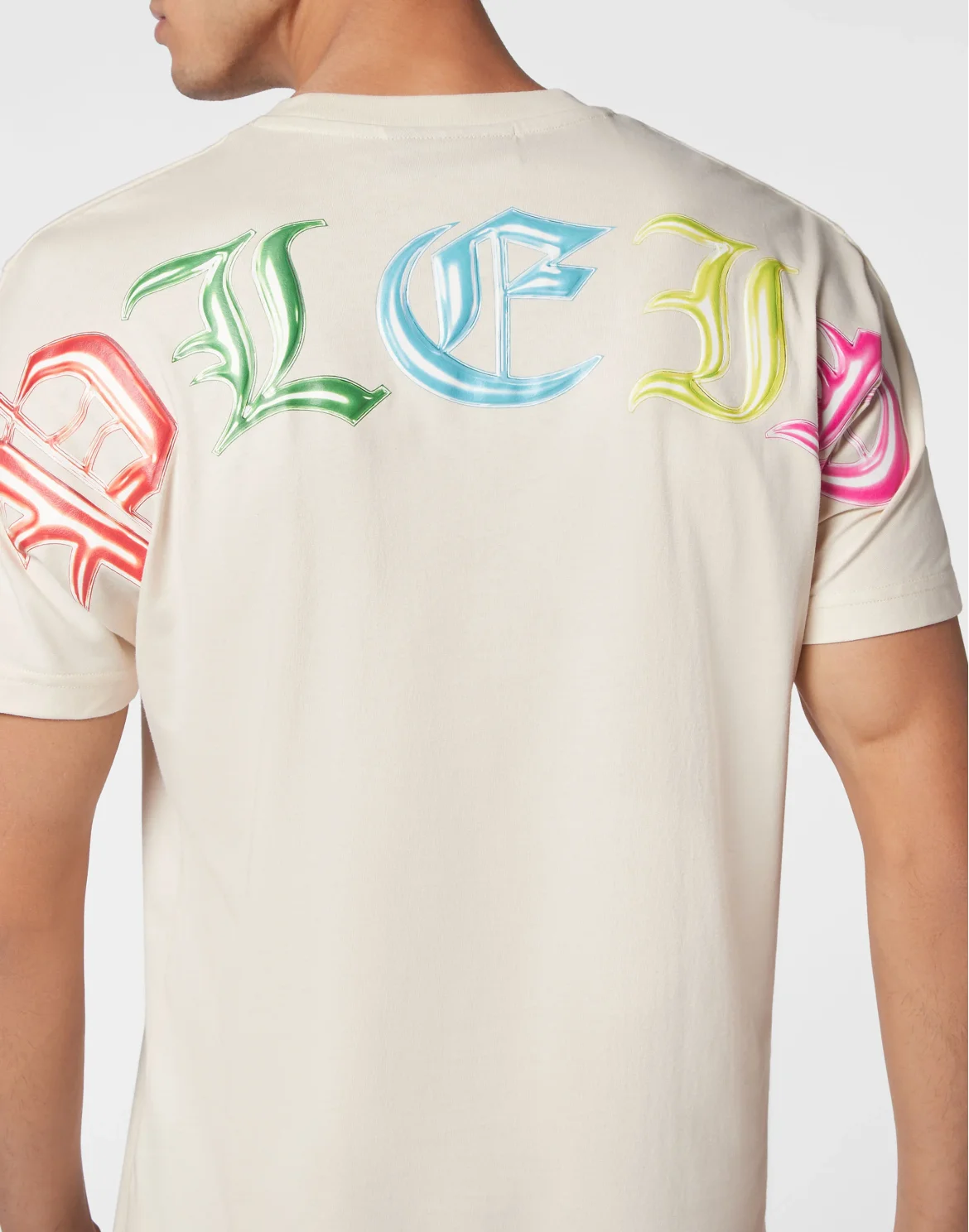 T-shirt Round Neck SS Smile, цвет: Бежевый