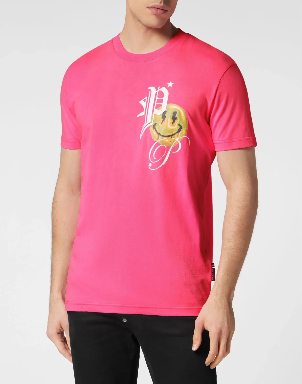 T-shirt Round Neck SS Smile, цвет: Розовый