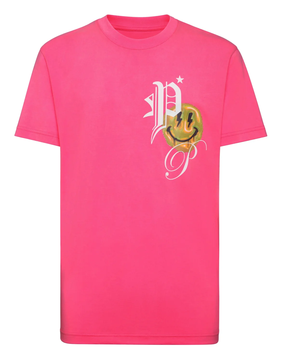T-shirt Round Neck SS Smile, цвет: Розовый