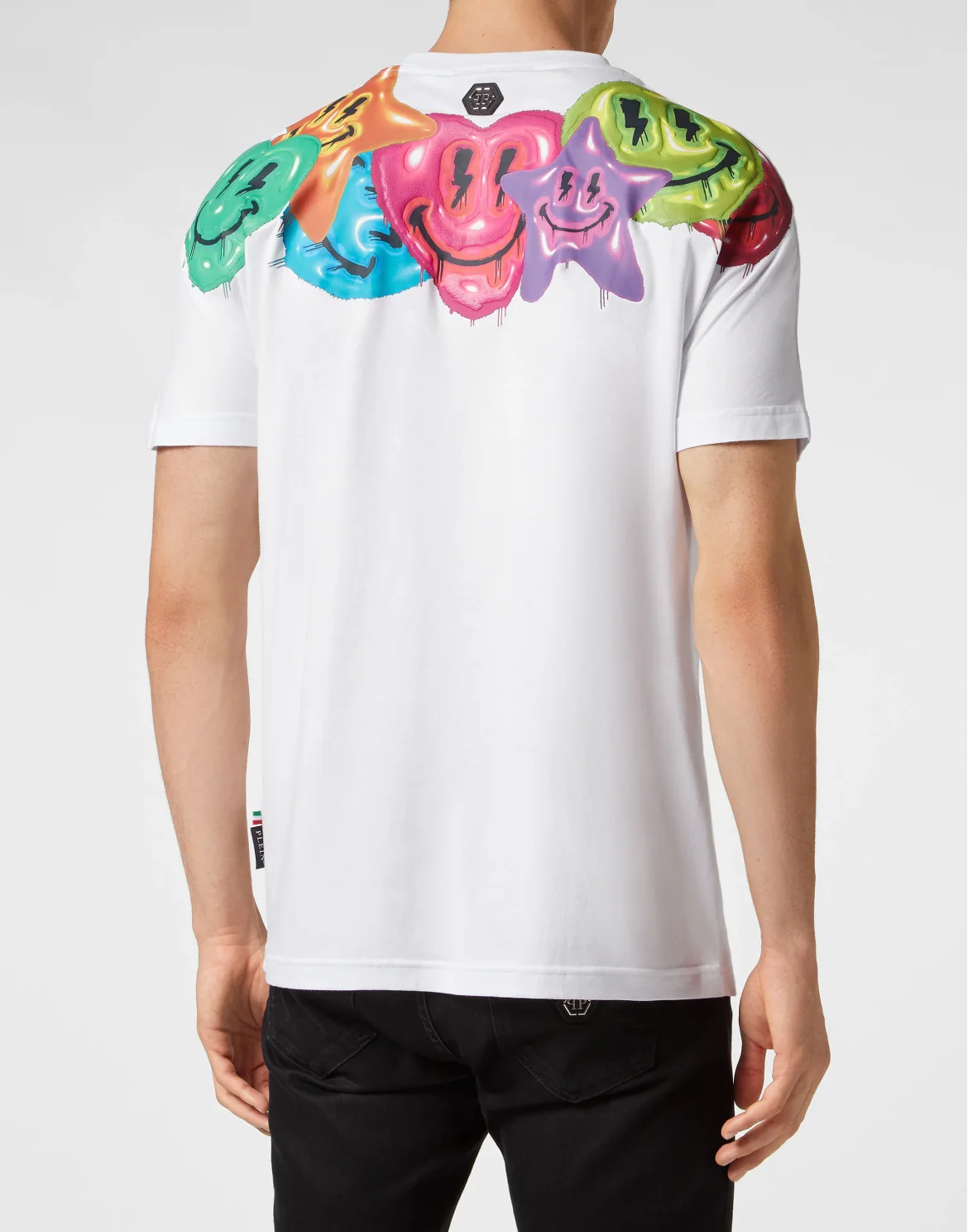 T-shirt Round Neck SS Smile, цвет: Белый