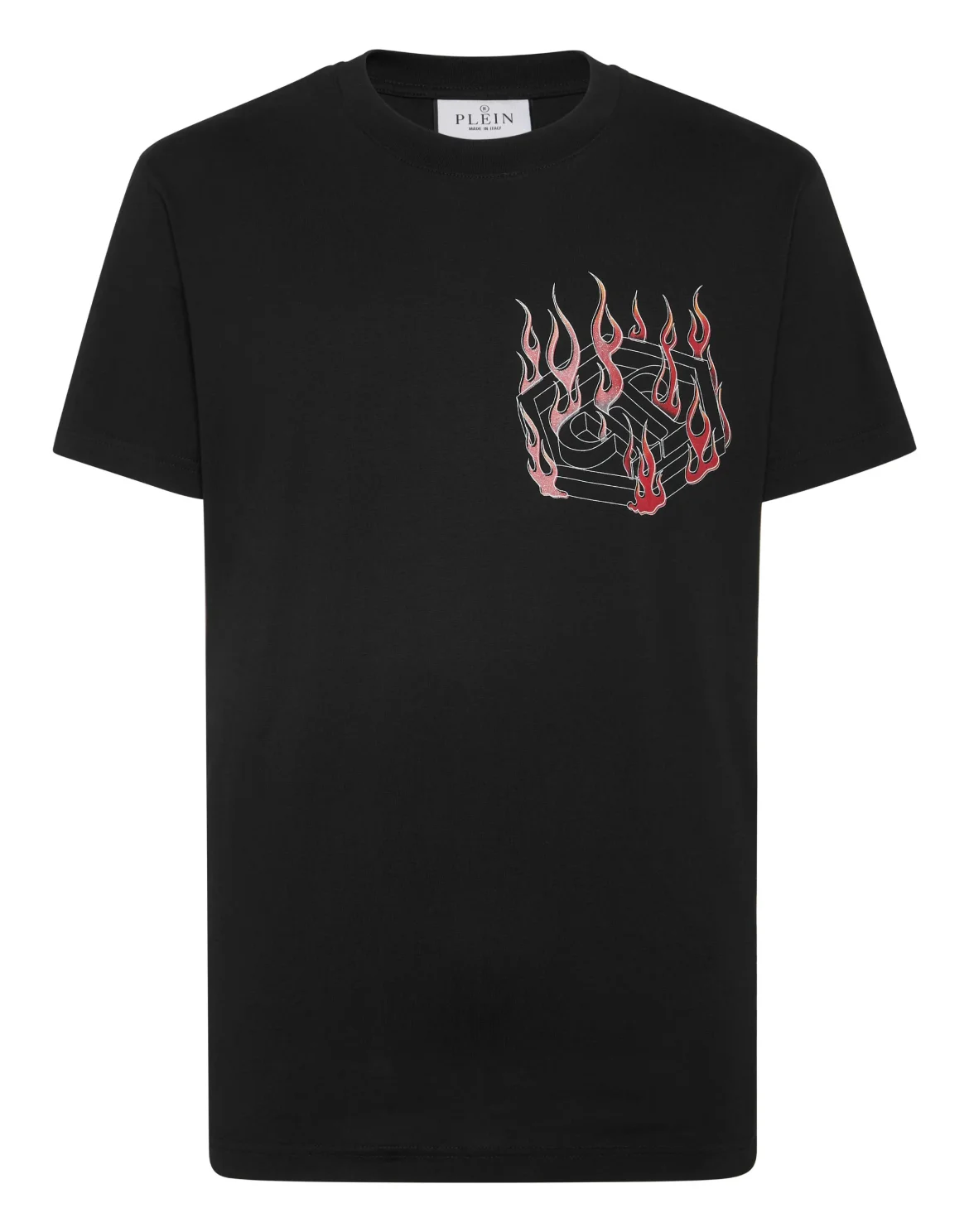 T-shirt Round Neck SS Hexagon, цвет: Черный