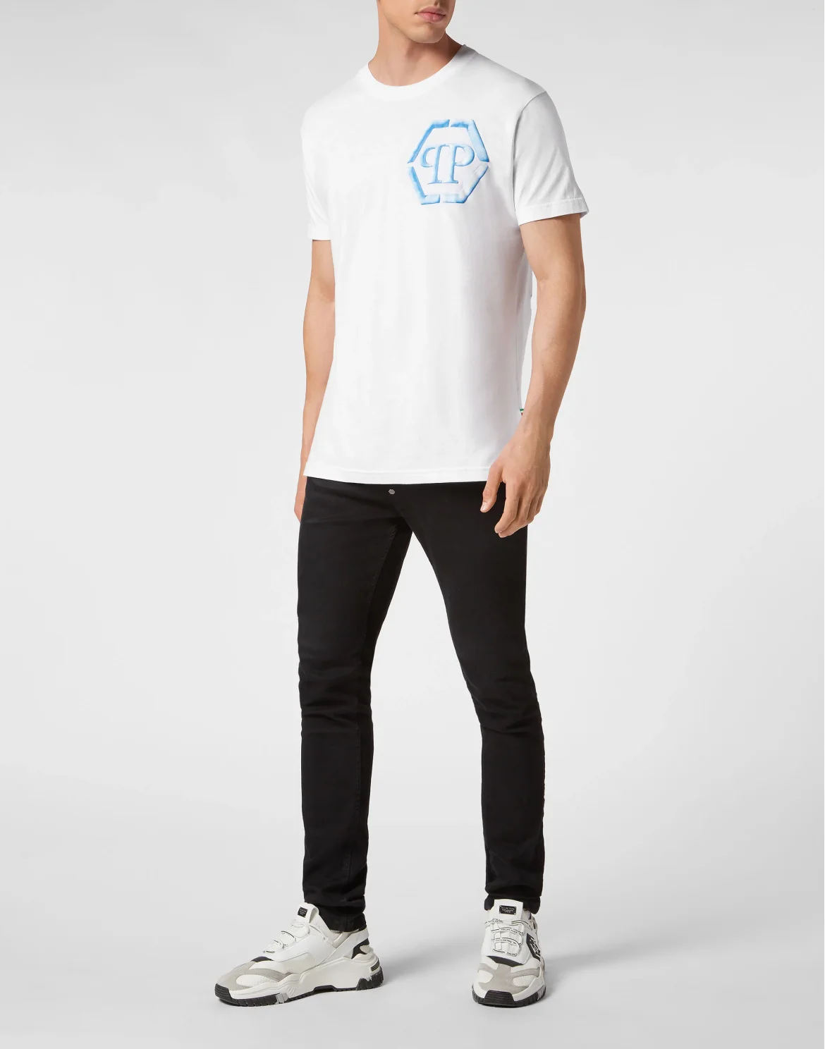 T-shirt Round Neck SS Hexagon, цвет: Белый