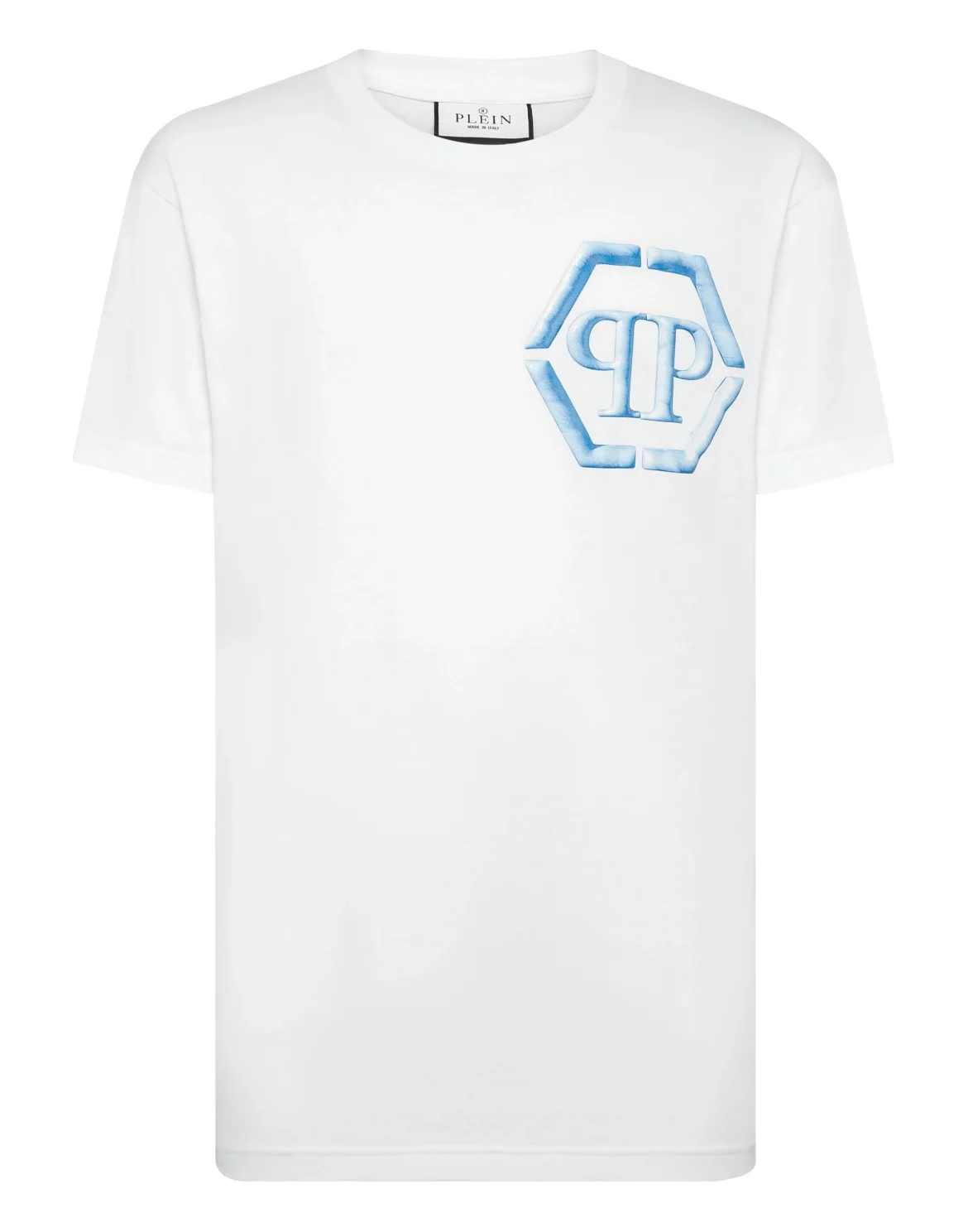 T-shirt Round Neck SS Hexagon, цвет: Белый