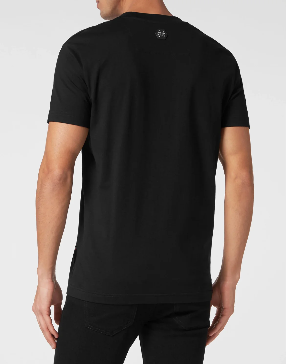 T-shirt Round Neck SS Flame Logos, цвет: Черный