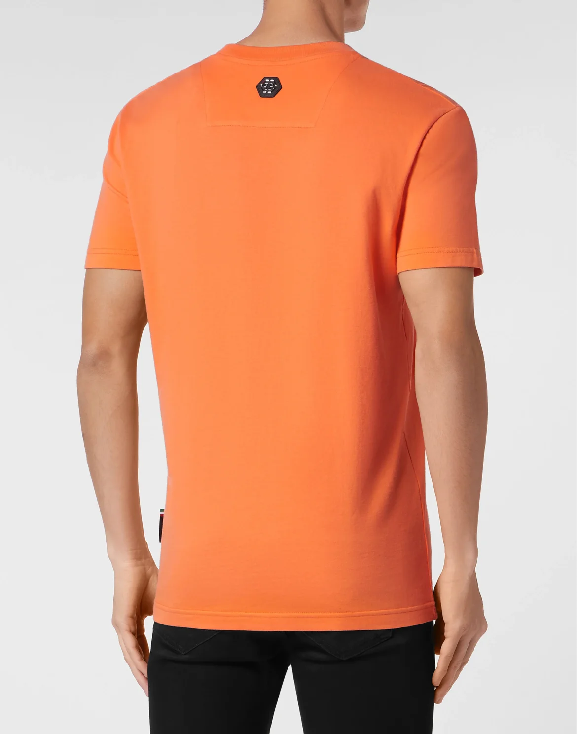 T-shirt Round Neck SS Flame Logos, цвет: Оранжевый