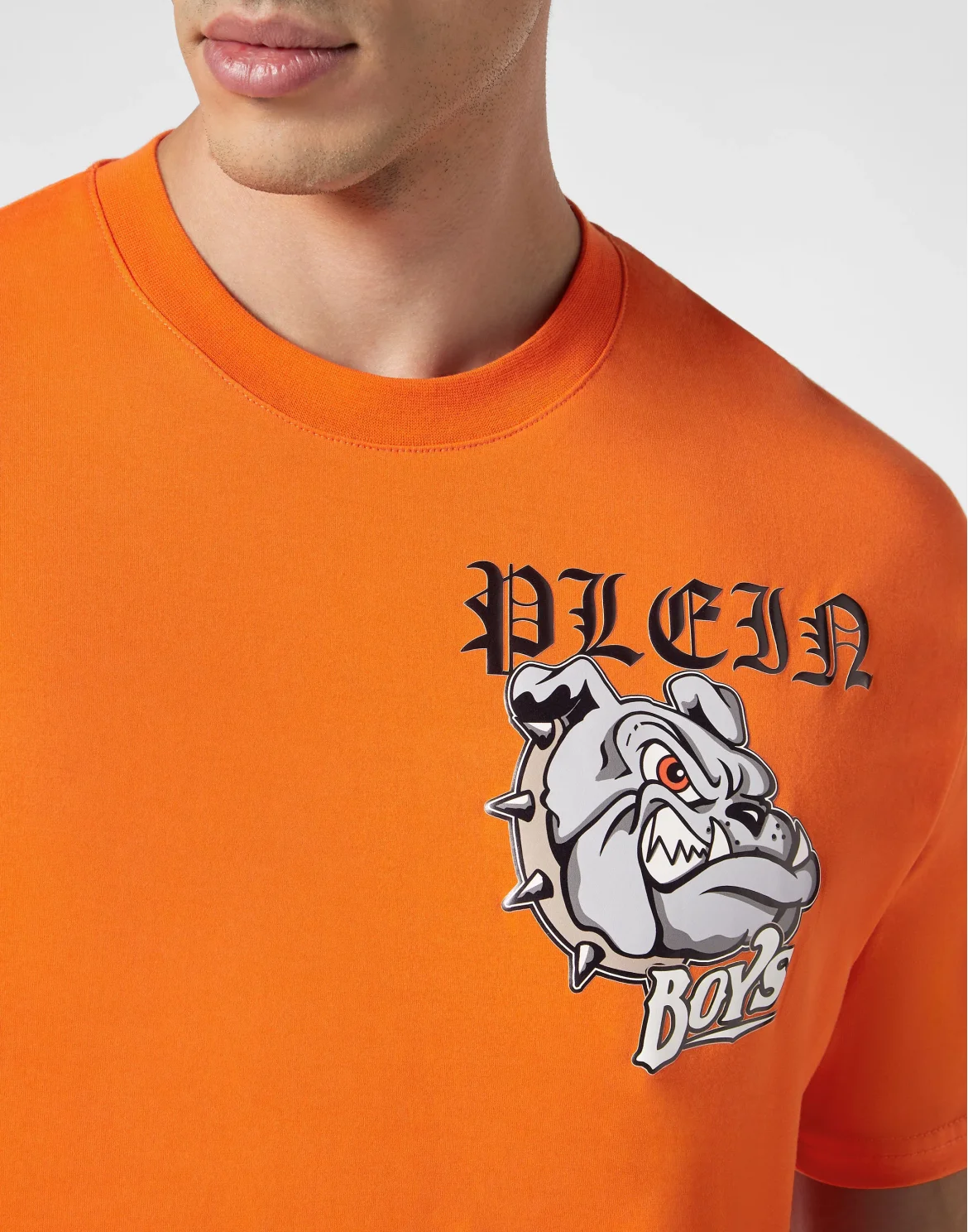 T-shirt Round Neck SS Bulldogs, цвет: Оранжевый