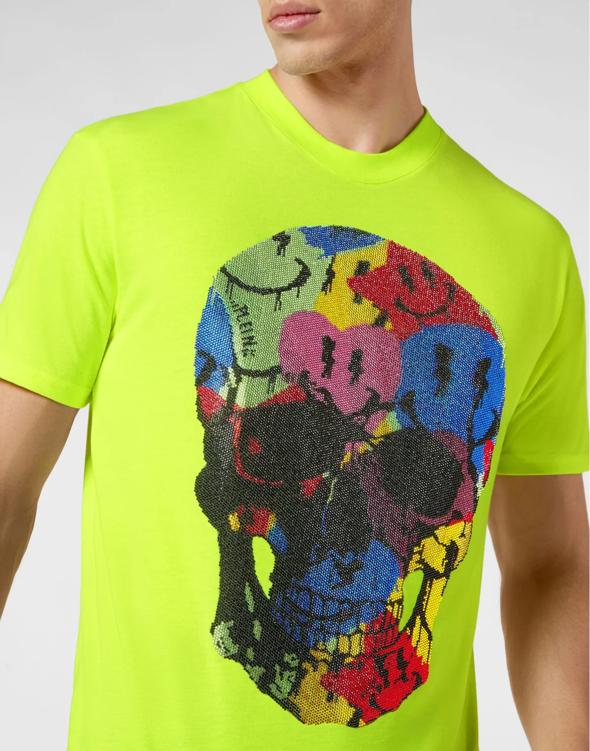 T-shirt Round Neck SS Smile, цвет: Желтый