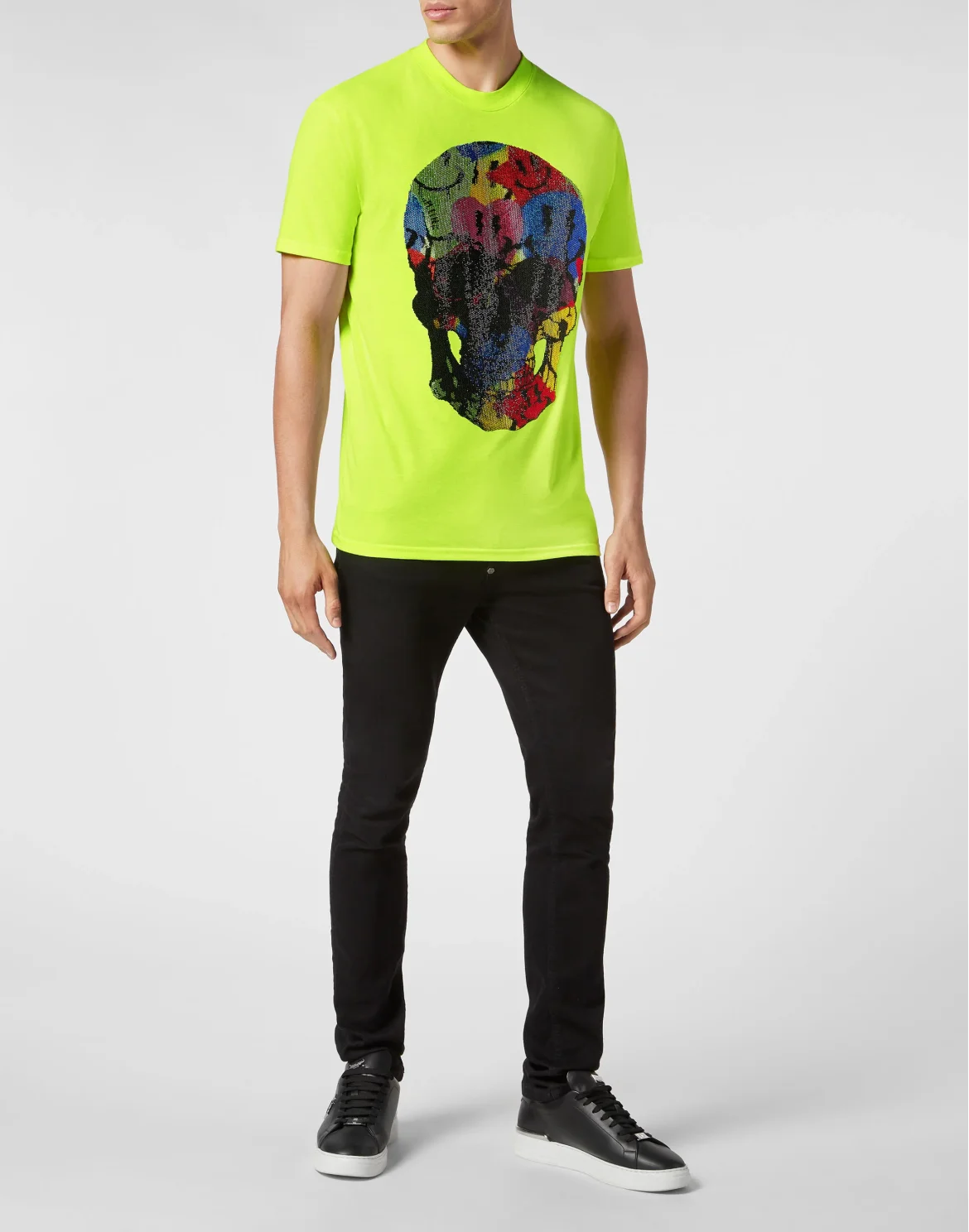 T-shirt Round Neck SS Smile, цвет: Желтый