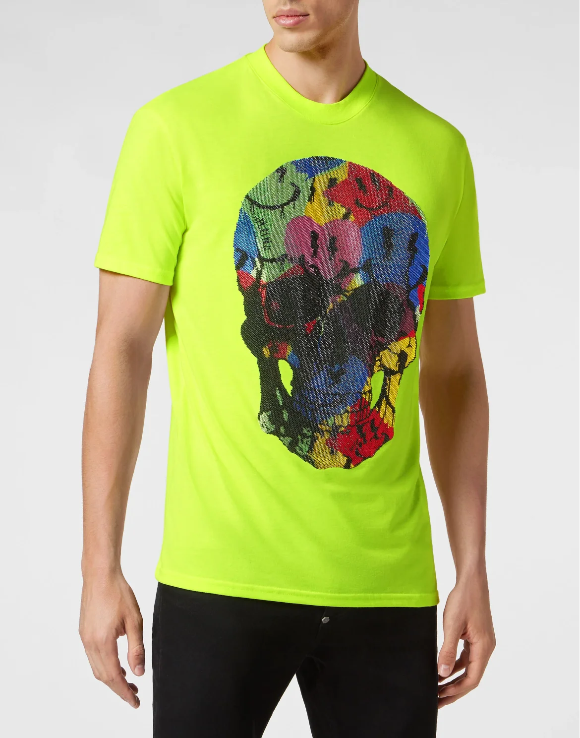 T-shirt Round Neck SS Smile, цвет: Желтый