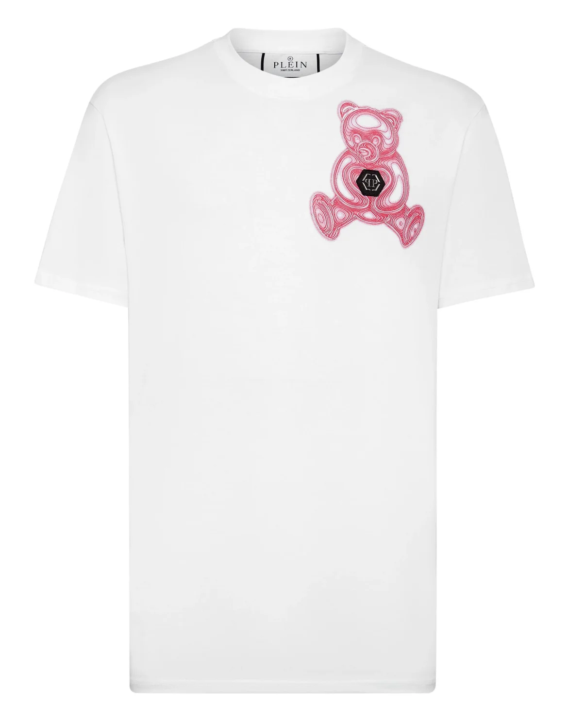 T-shirt Round Neck SS Teddy Bear, цвет: Белый