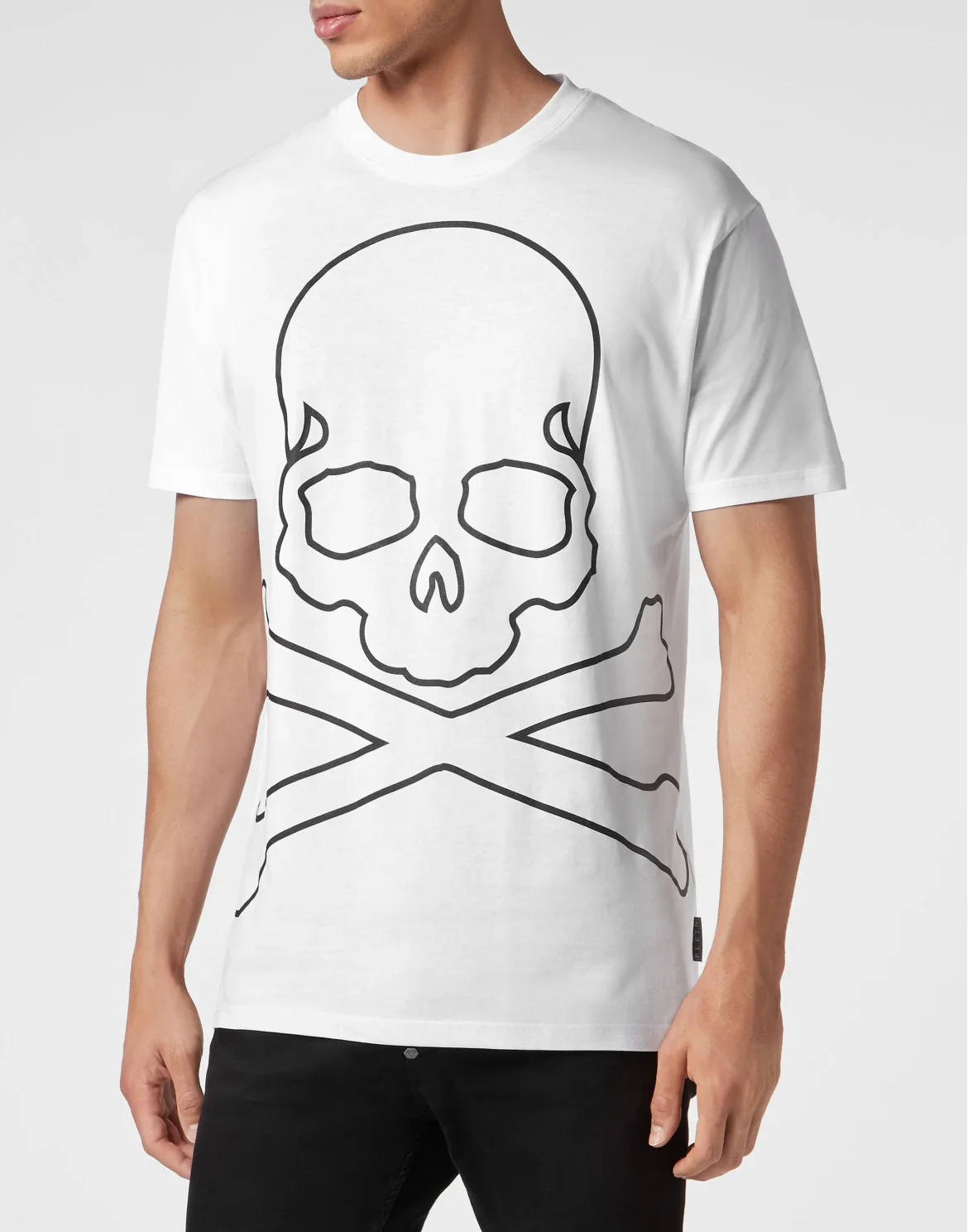 T-shirt Round Neck SS Skull&Bones, цвет: Белый