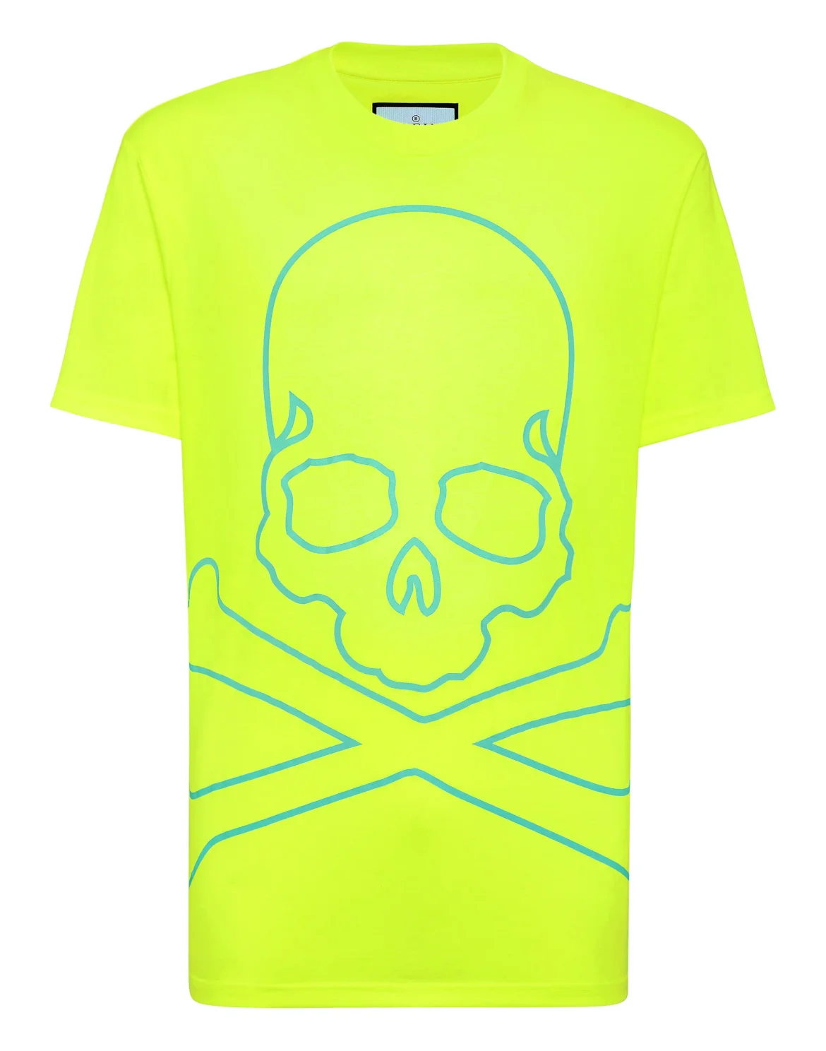 T-shirt Round Neck SS Skull&Bones, цвет: Желтый
