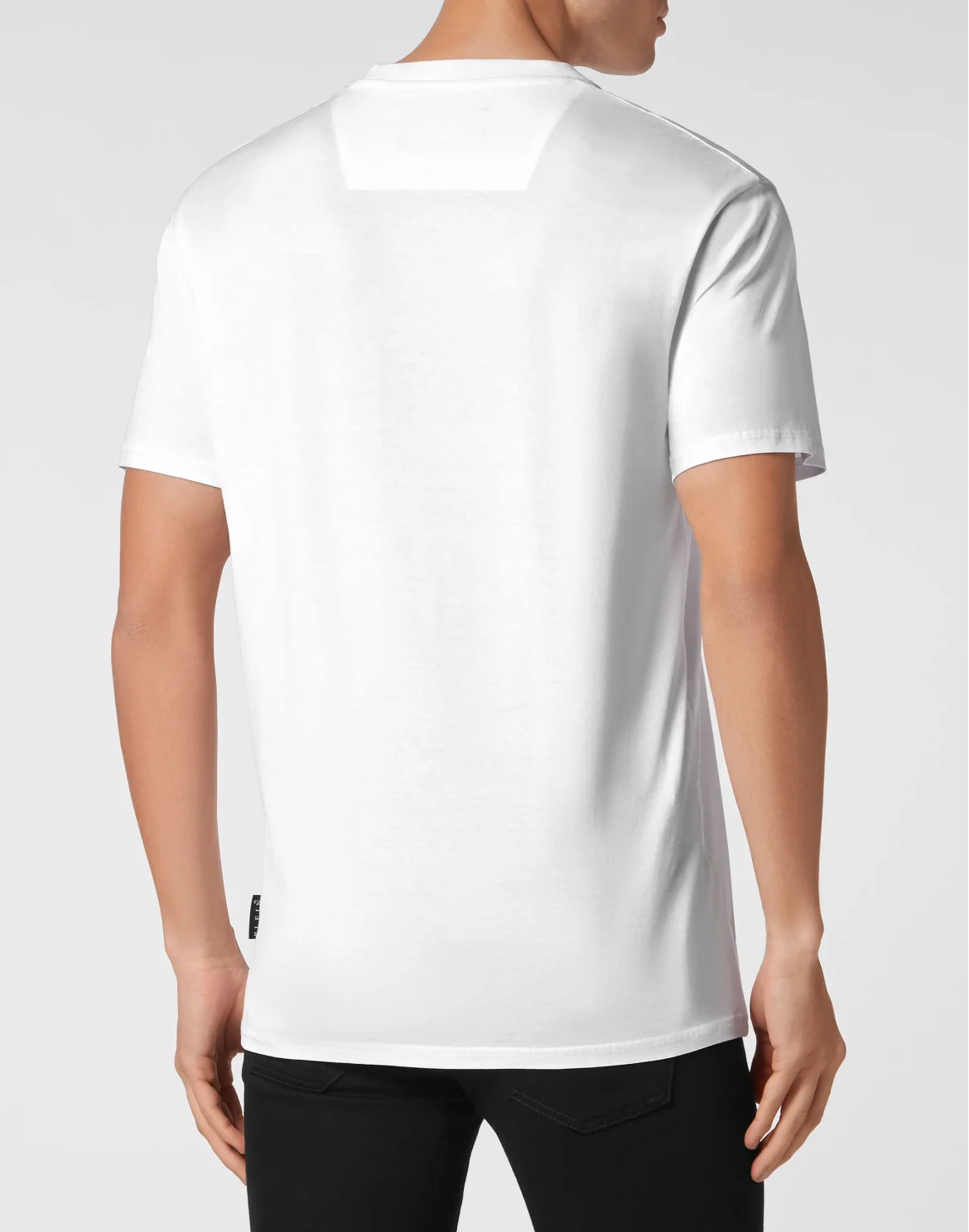 T-shirt Round Neck SS Rainbow Stripes, цвет: Белый