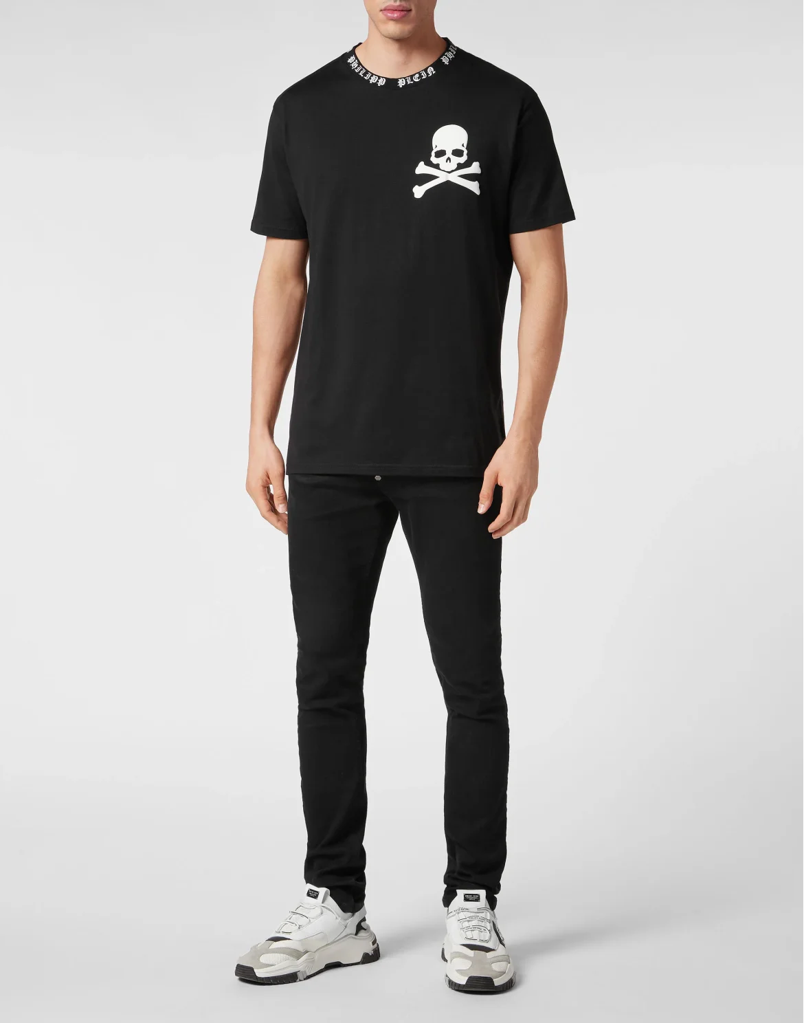 T-shirt Round Neck SS Skull&Bones, цвет: Черный