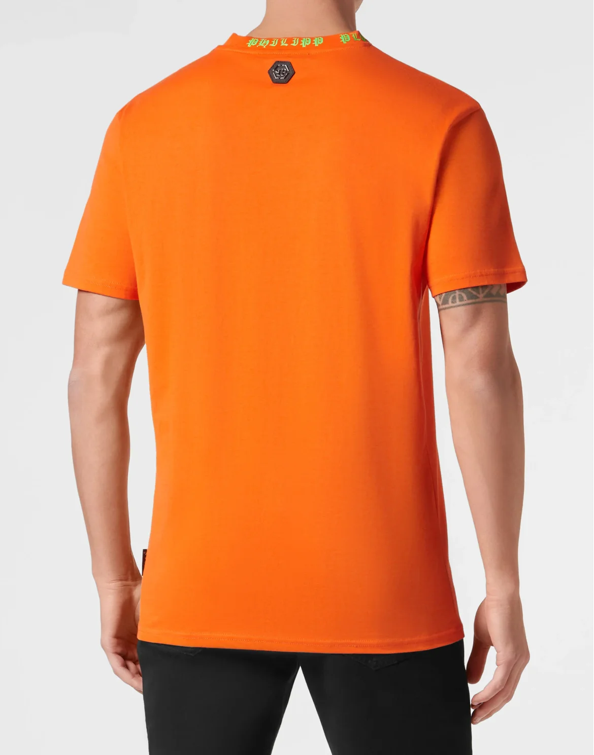 T-shirt Round Neck SS Skull&Bones, цвет: Оранжевый