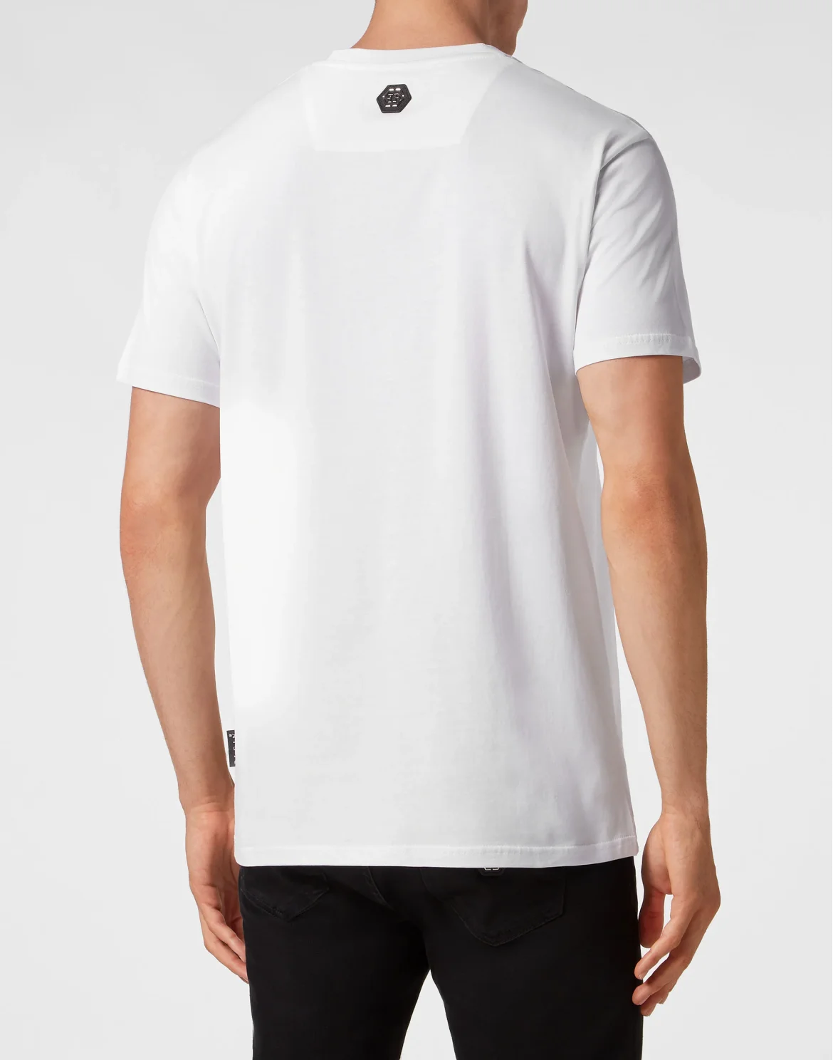 T-shirt Round Neck SS with Crystals, цвет: Белый
