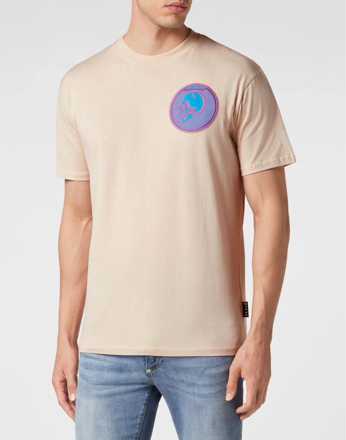 T-shirt Round Neck SS, цвет: Бежевый