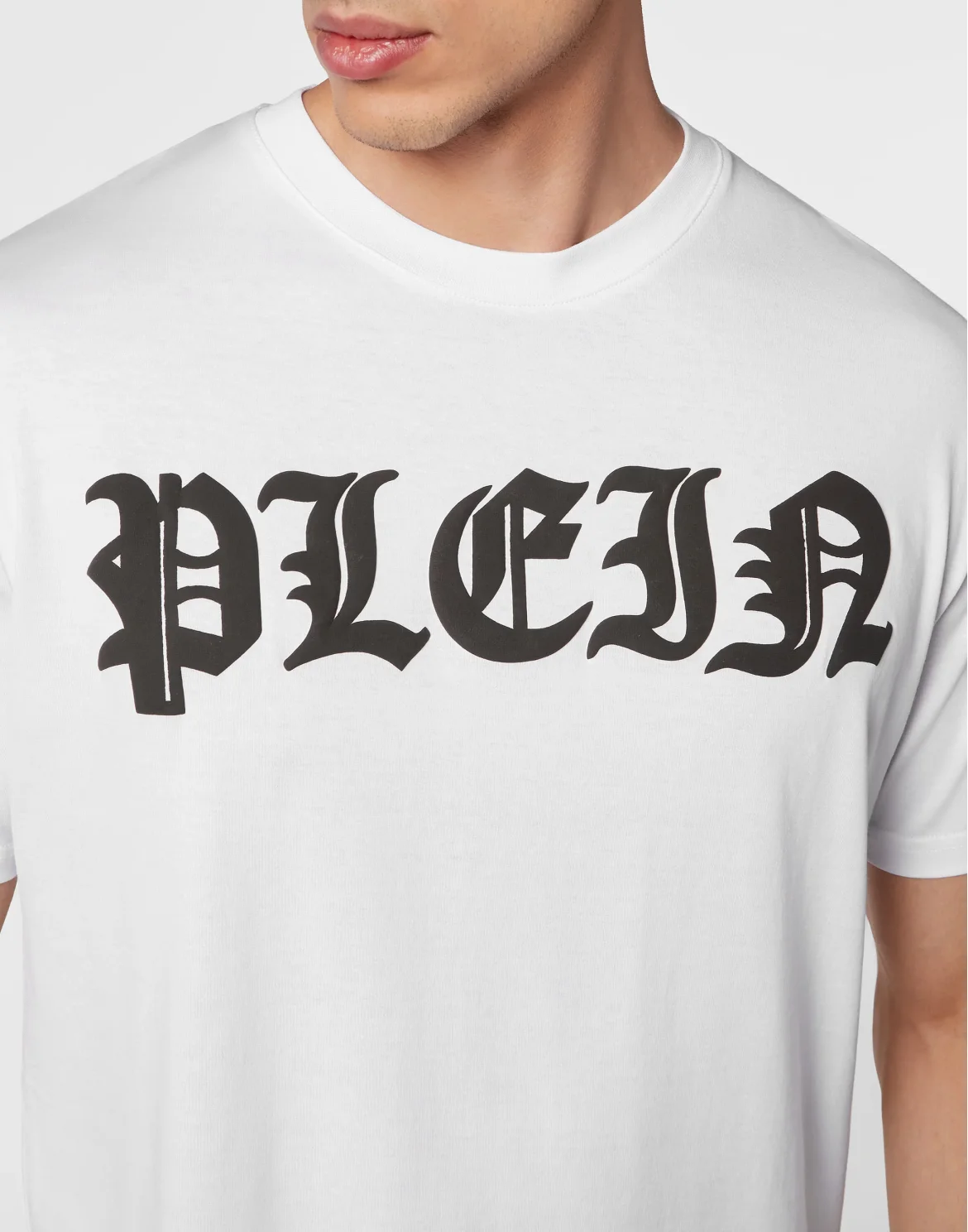T-shirt Round Neck SS Gothic Plein, цвет: Белый