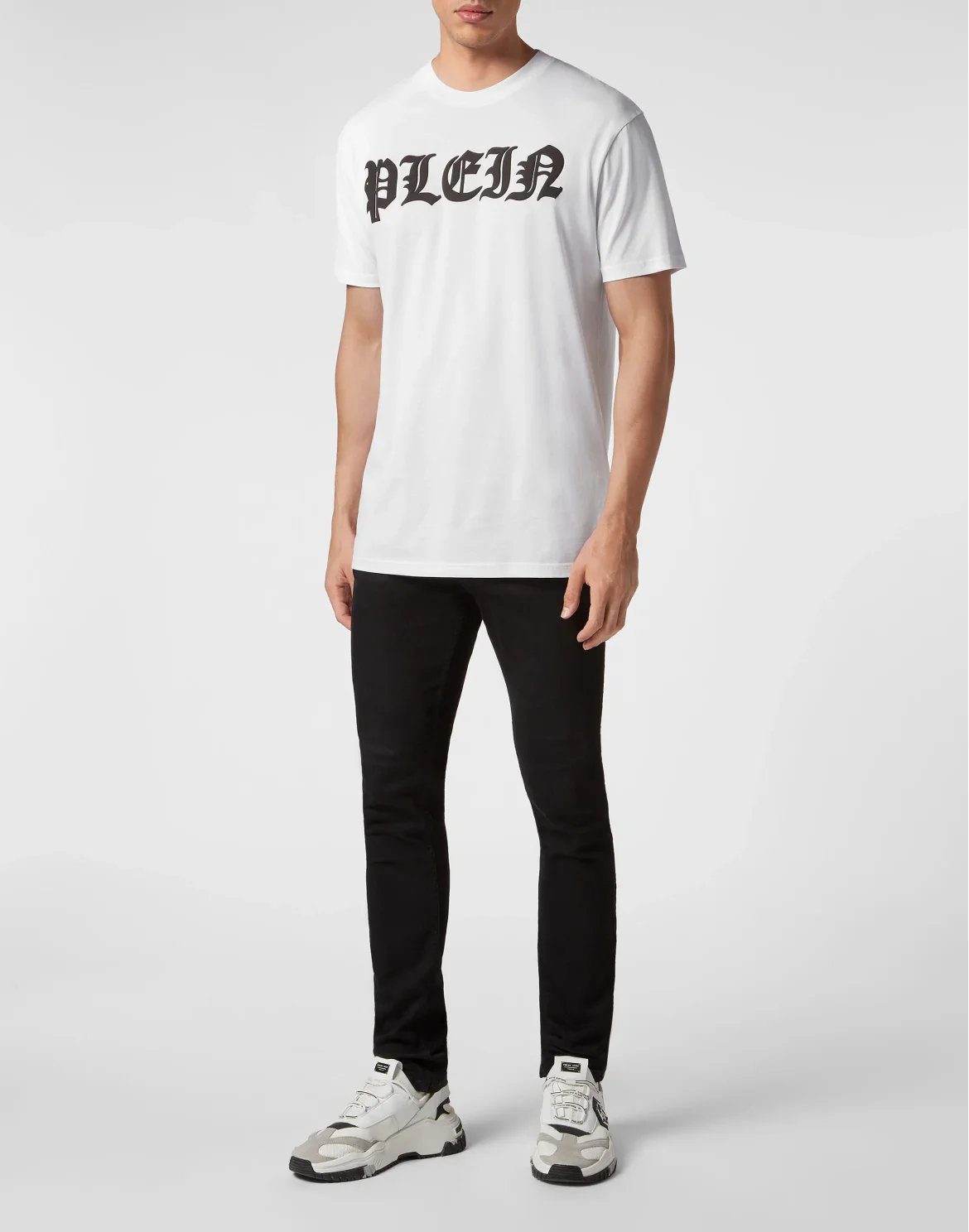 T-shirt Round Neck SS Gothic Plein, цвет: Белый