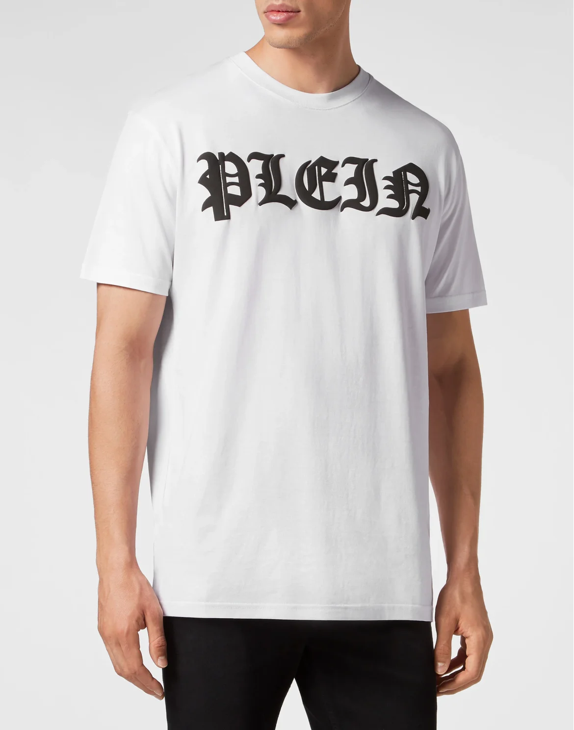 T-shirt Round Neck SS Gothic Plein, цвет: Белый