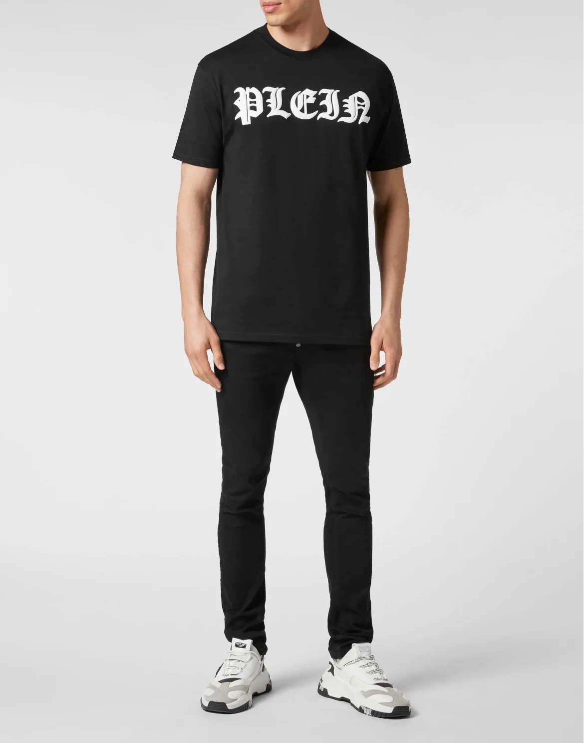 T-shirt Round Neck SS Gothic Plein, цвет: Черный