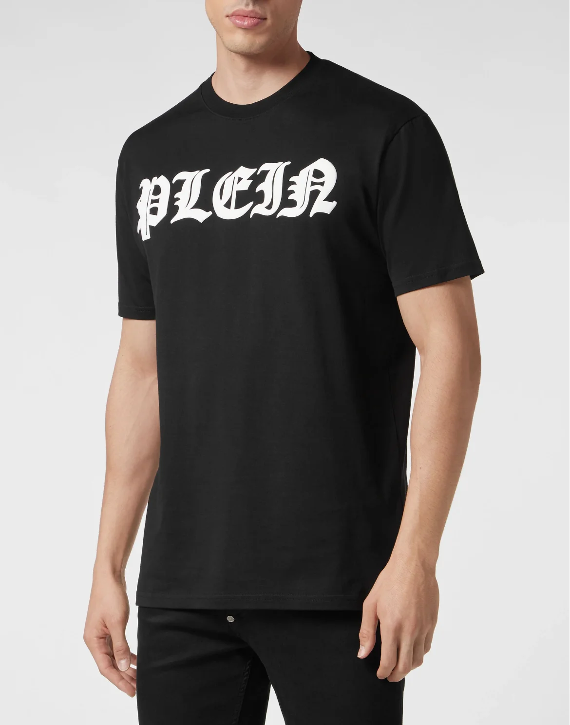 T-shirt Round Neck SS Gothic Plein, цвет: Черный