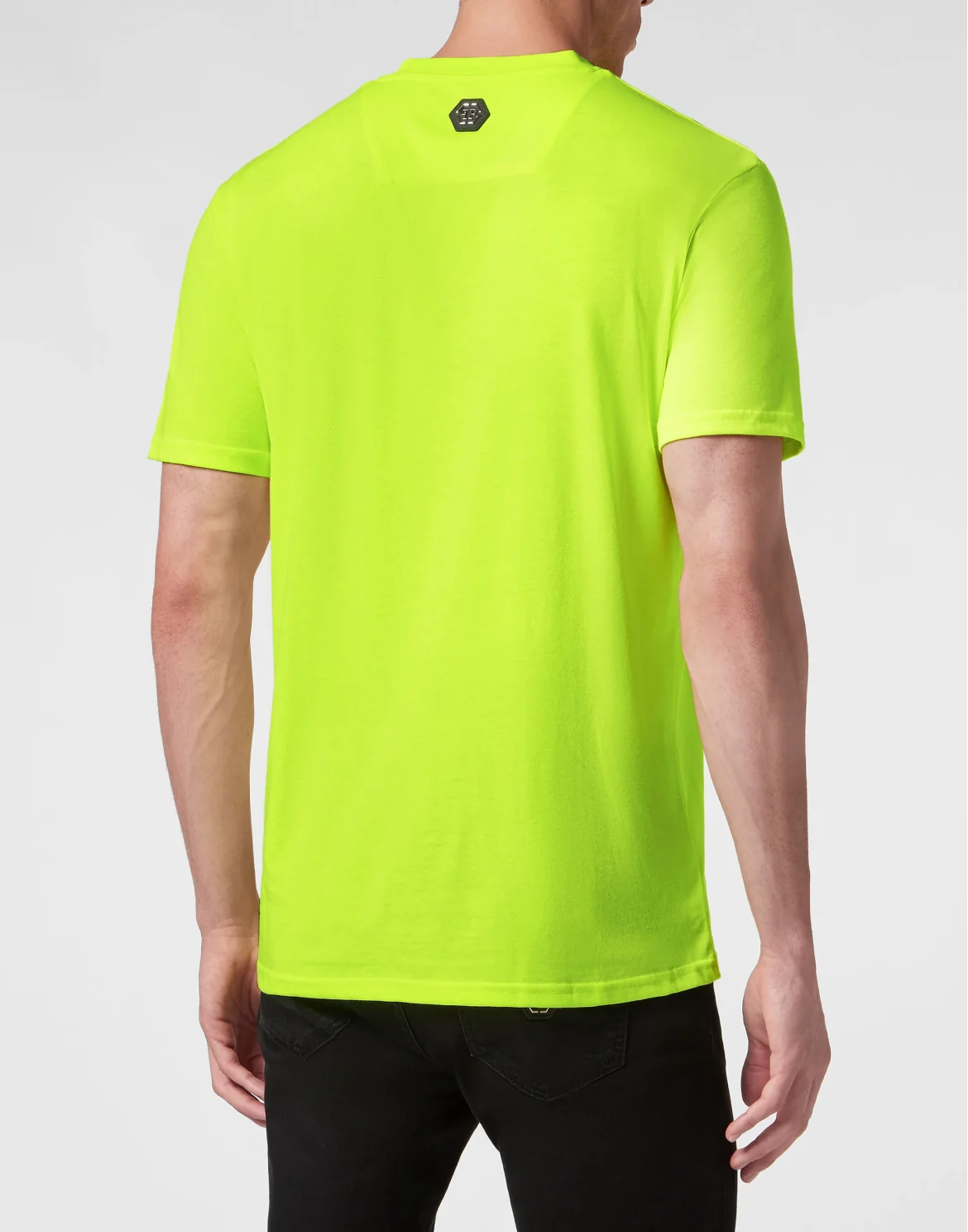 T-shirt Round Neck SS Gothic Plein, цвет: Желтый