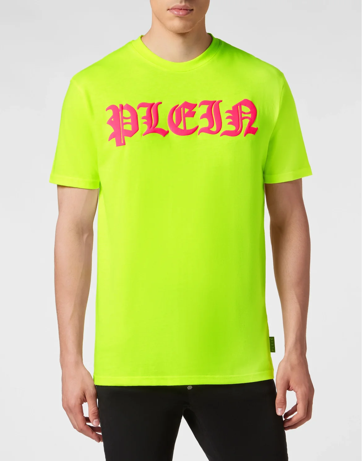 T-shirt Round Neck SS Gothic Plein, цвет: Желтый