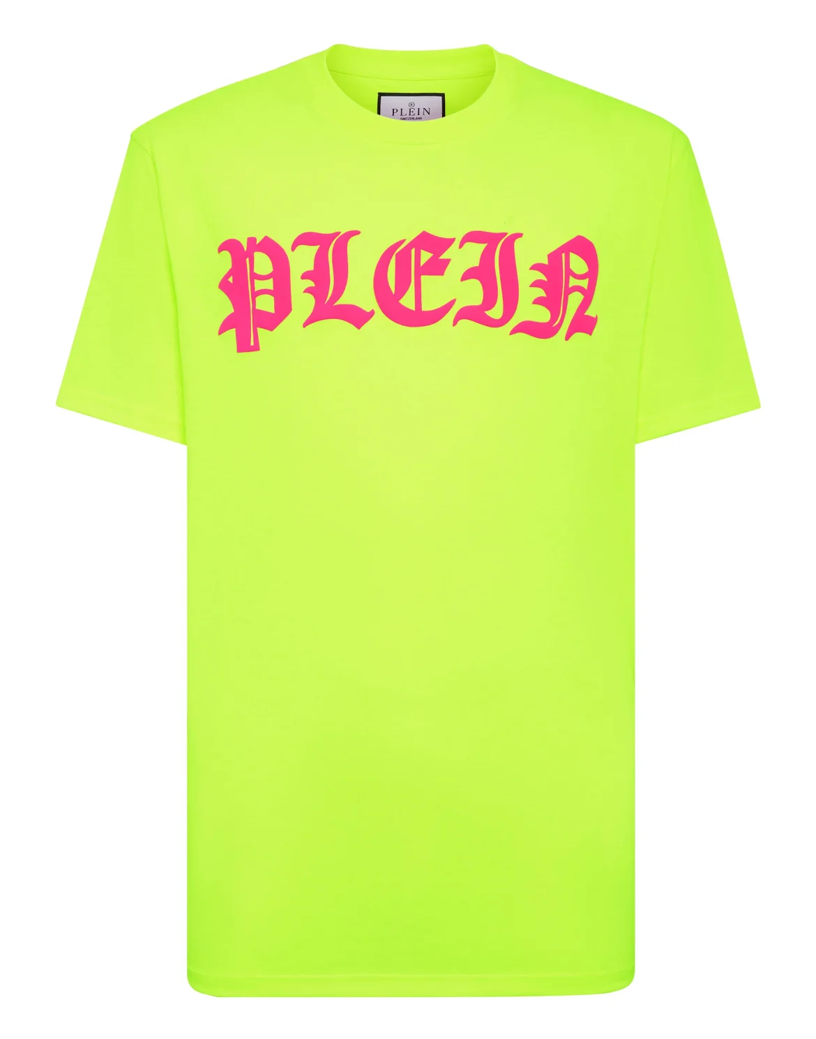 T-shirt Round Neck SS Gothic Plein, цвет: Желтый