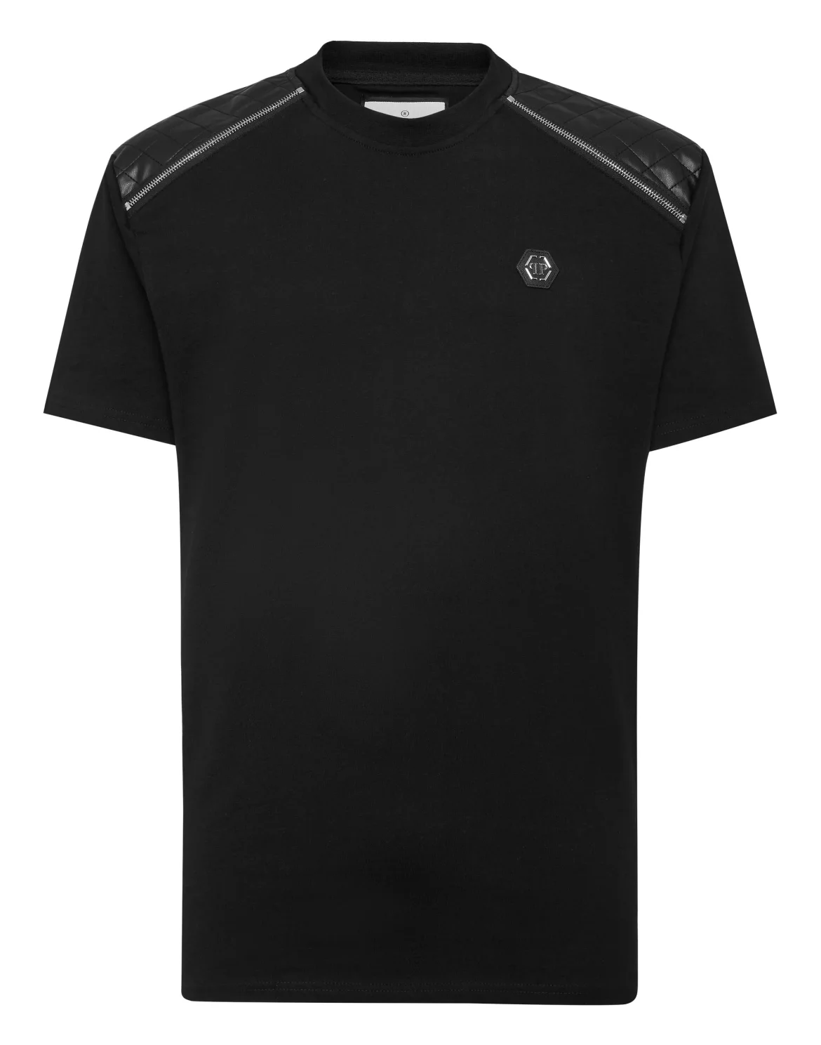 T-shirt Round Neck SS Gothic Plein, цвет: Черный
