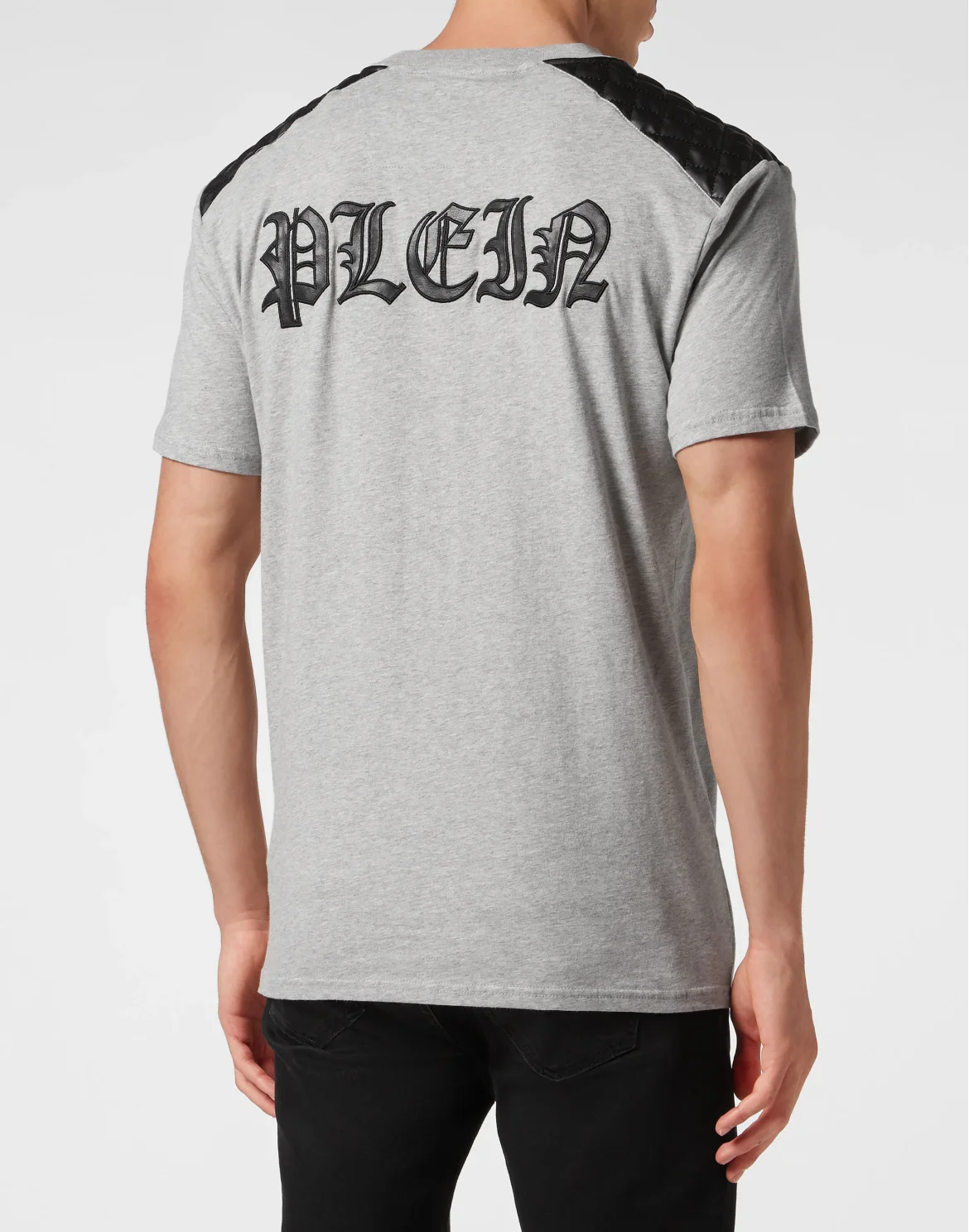 T-shirt Round Neck SS Gothic Plein, цвет: Серый