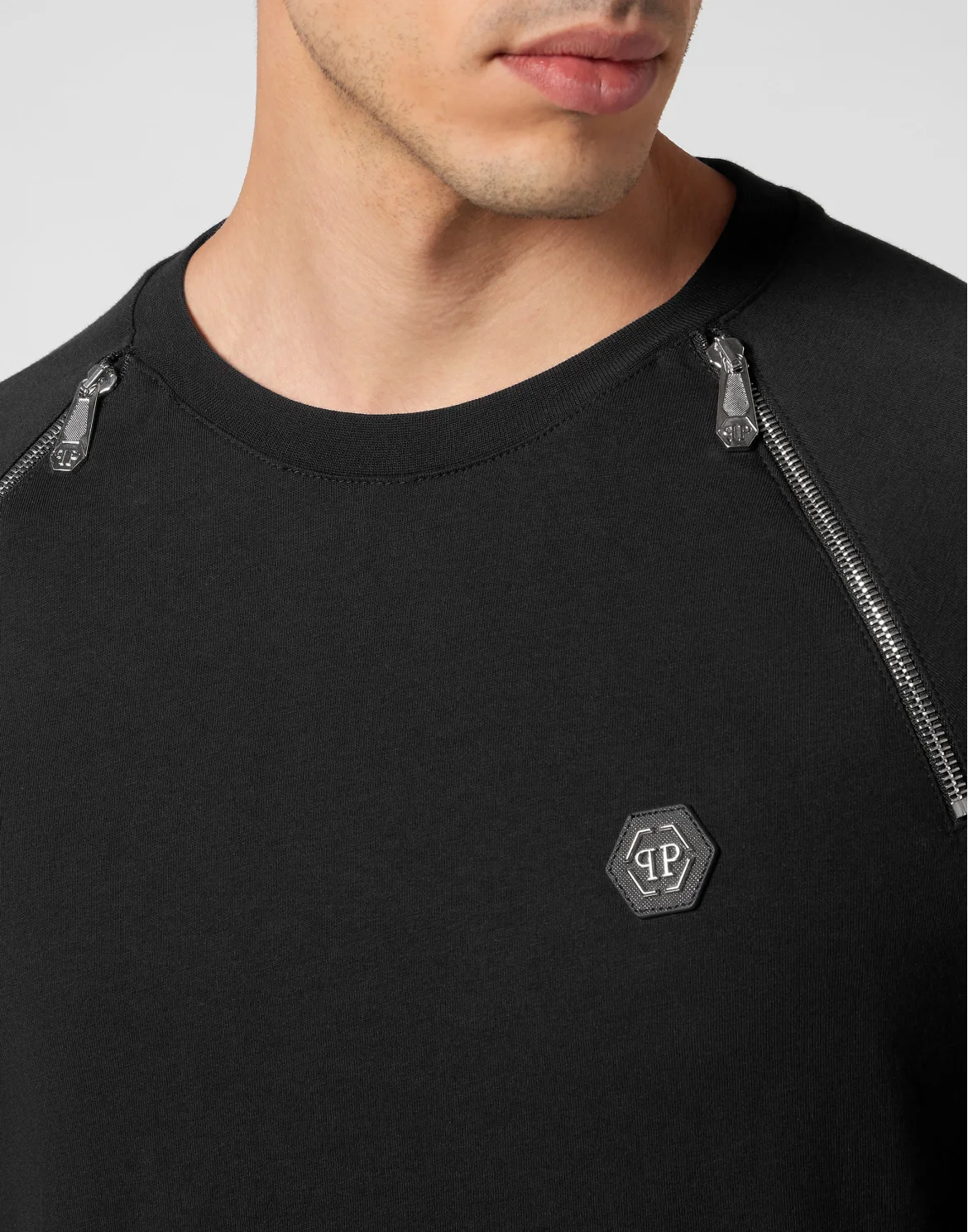 T-shirt Round Neck SS, цвет: Черный