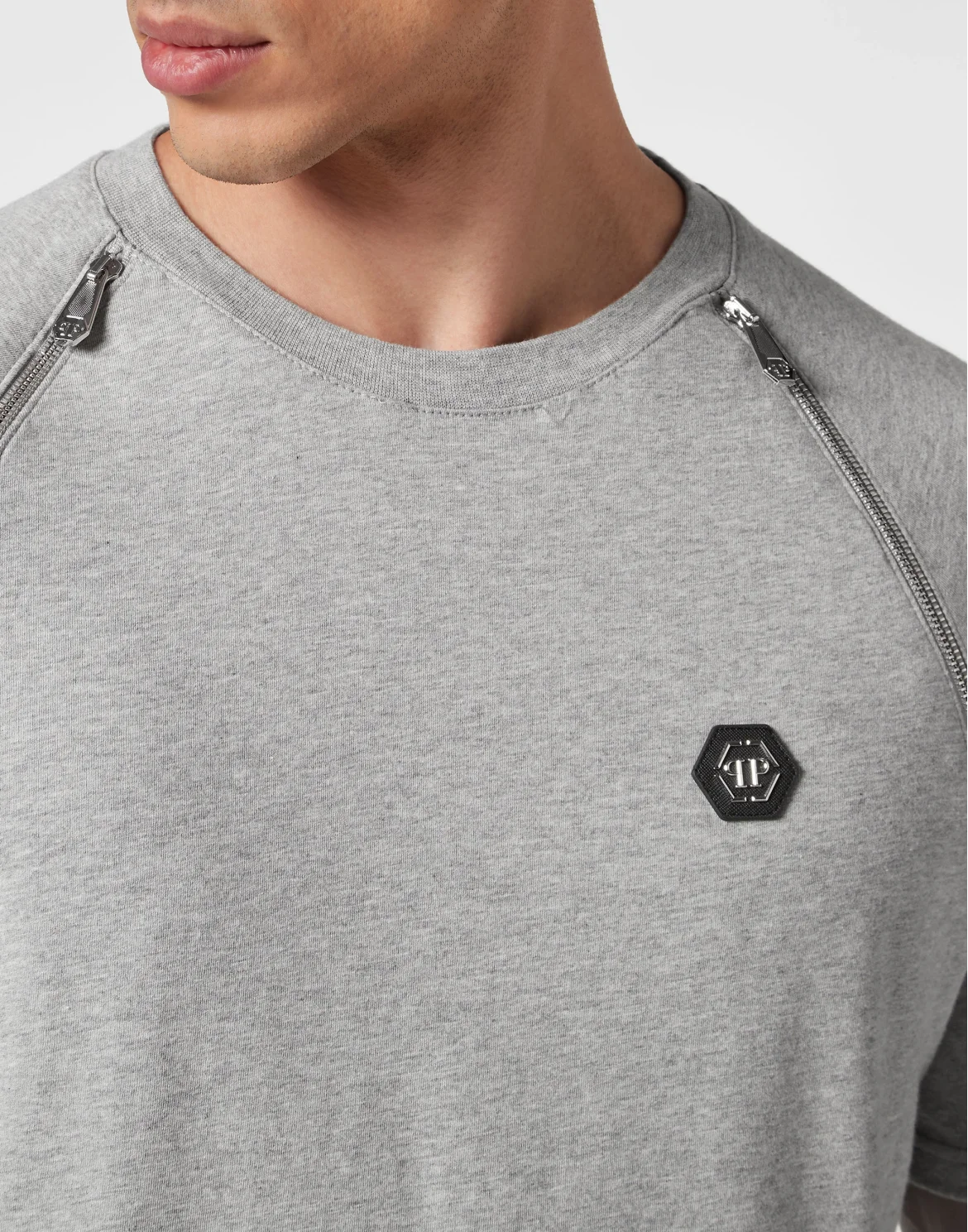T-shirt Round Neck SS, цвет: Серый