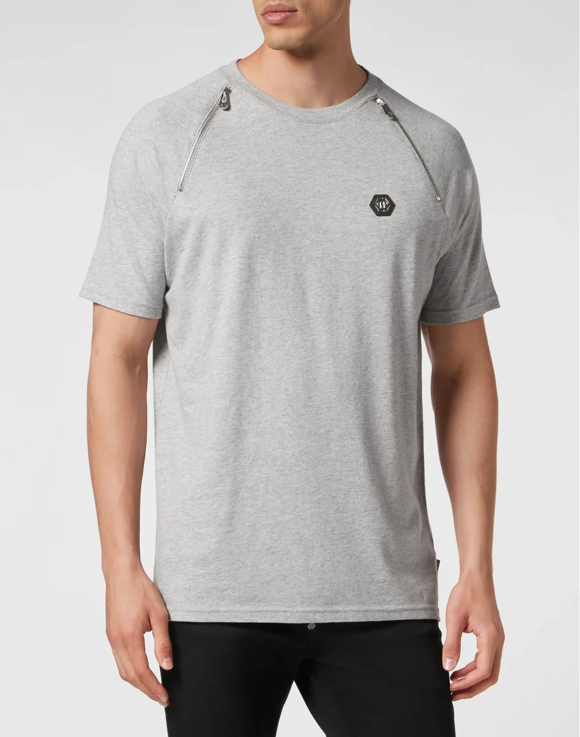 T-shirt Round Neck SS, цвет: Серый