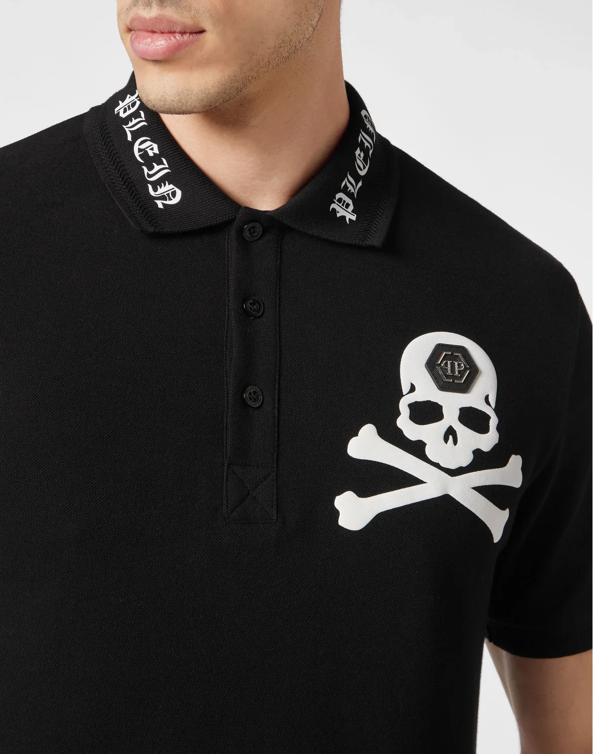 Polo shirt SS Skull&Bones, цвет: Черный