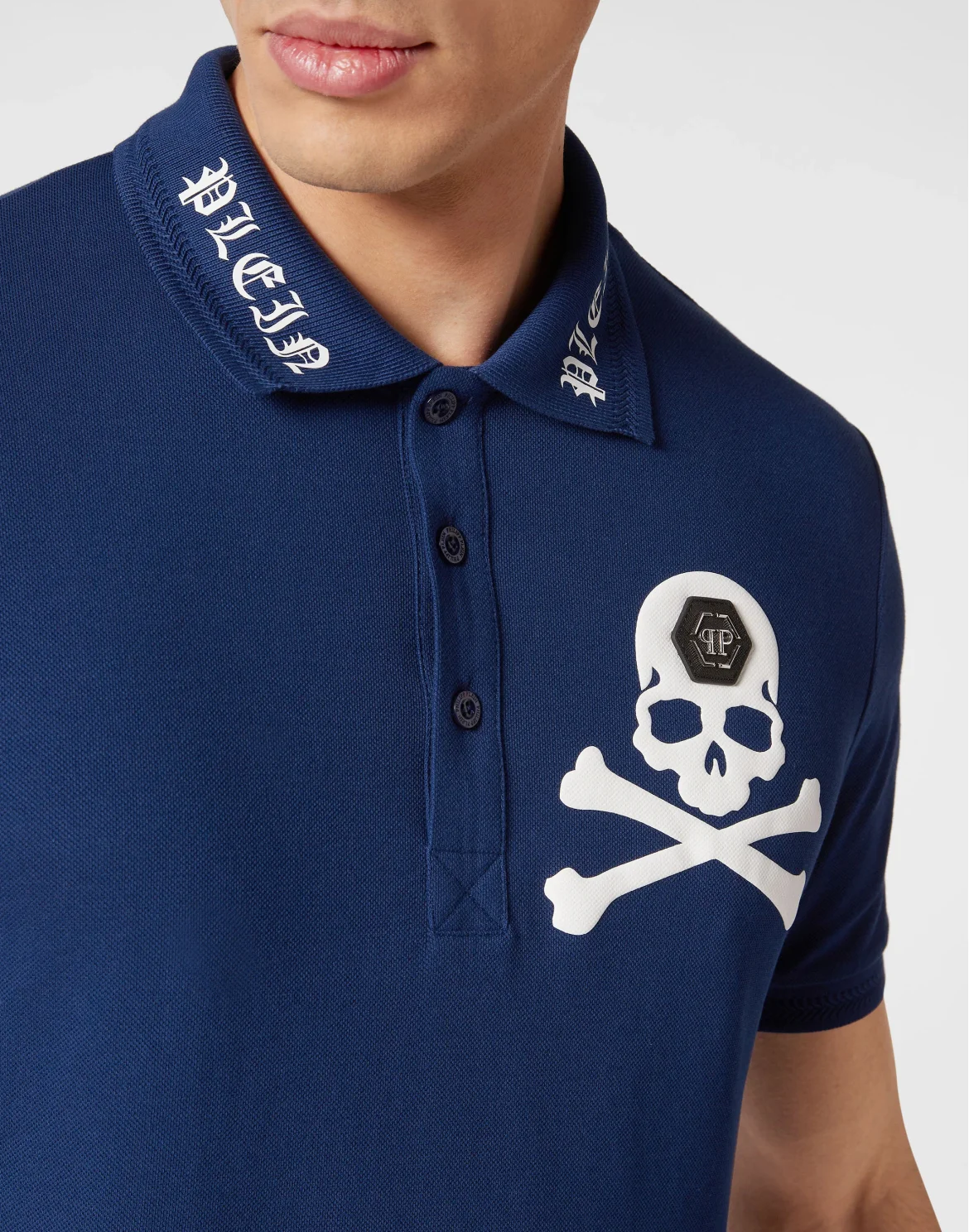 Polo shirt SS Skull&Bones, цвет: Синий