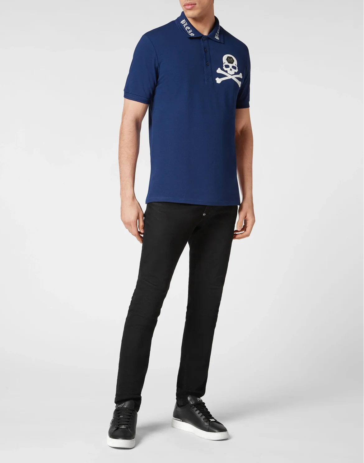 Polo shirt SS Skull&Bones, цвет: Синий