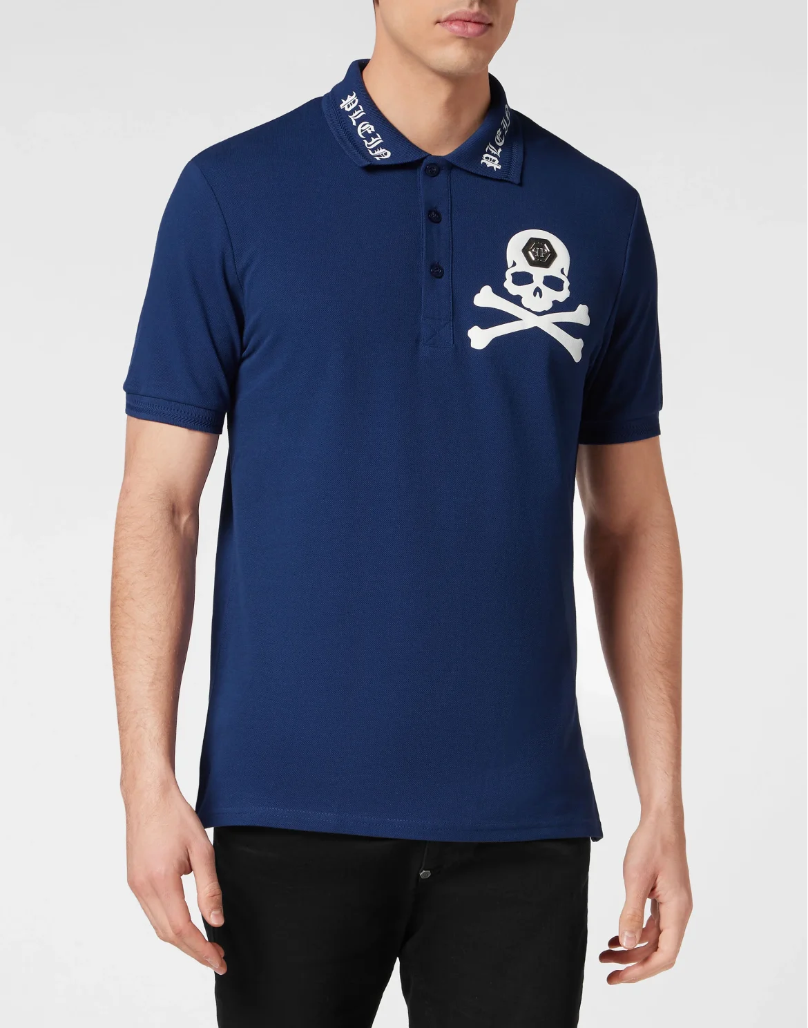 Polo shirt SS Skull&Bones, цвет: Синий