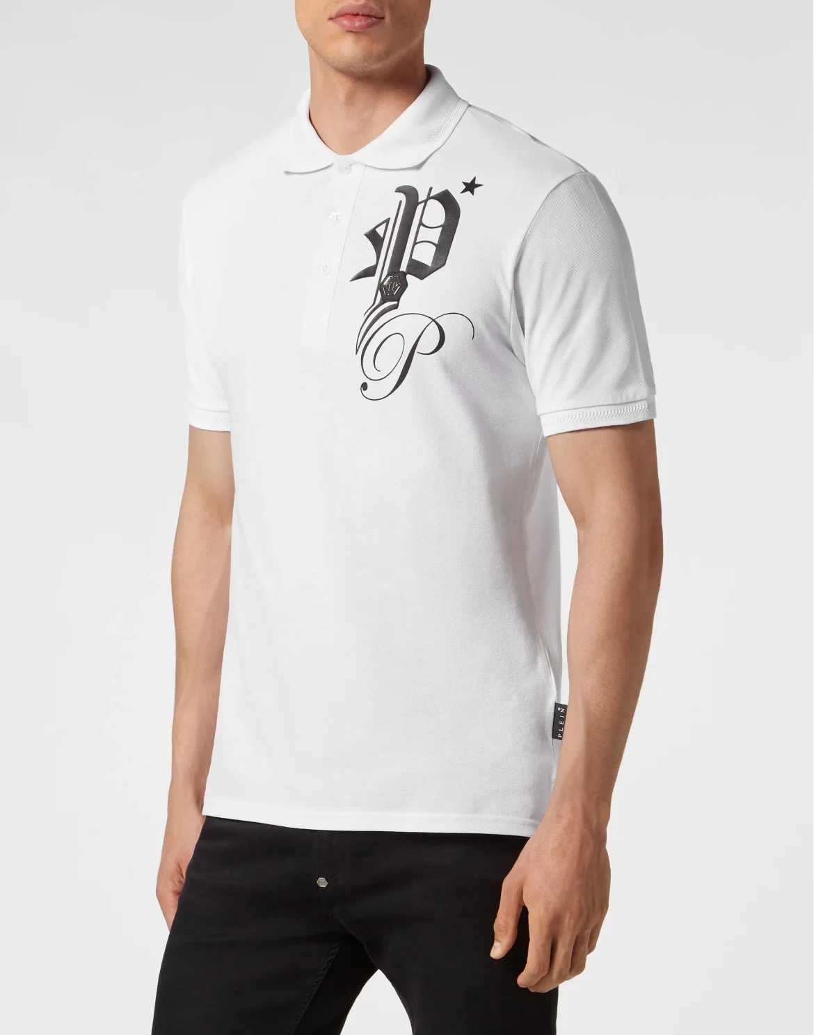 Polo shirt SS Gothic Plein, цвет: Белый