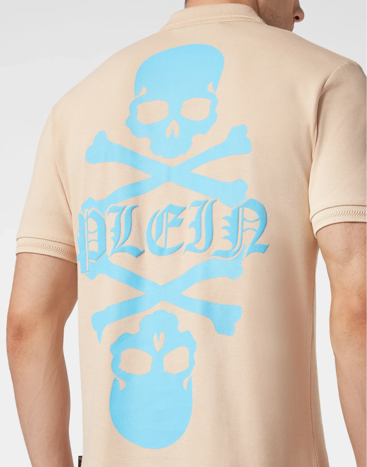 Polo shirt SS Skull&Bones, цвет: Бежевый