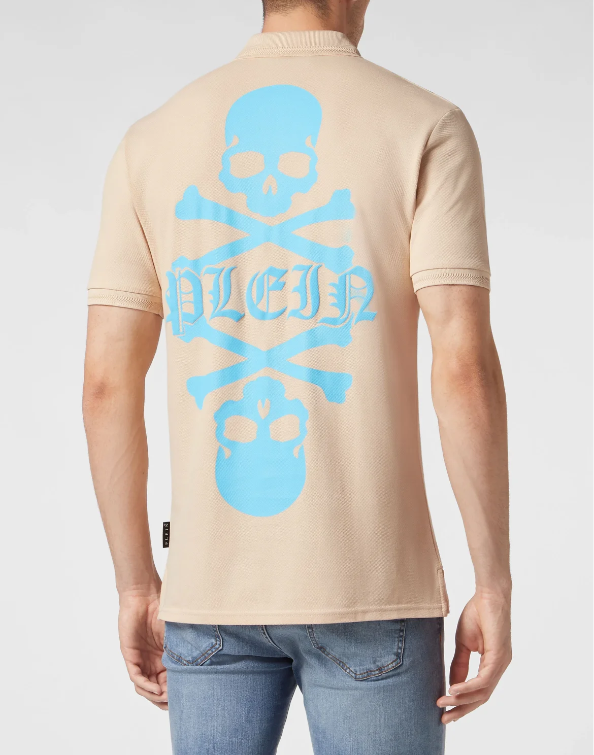 Polo shirt SS Skull&Bones, цвет: Бежевый