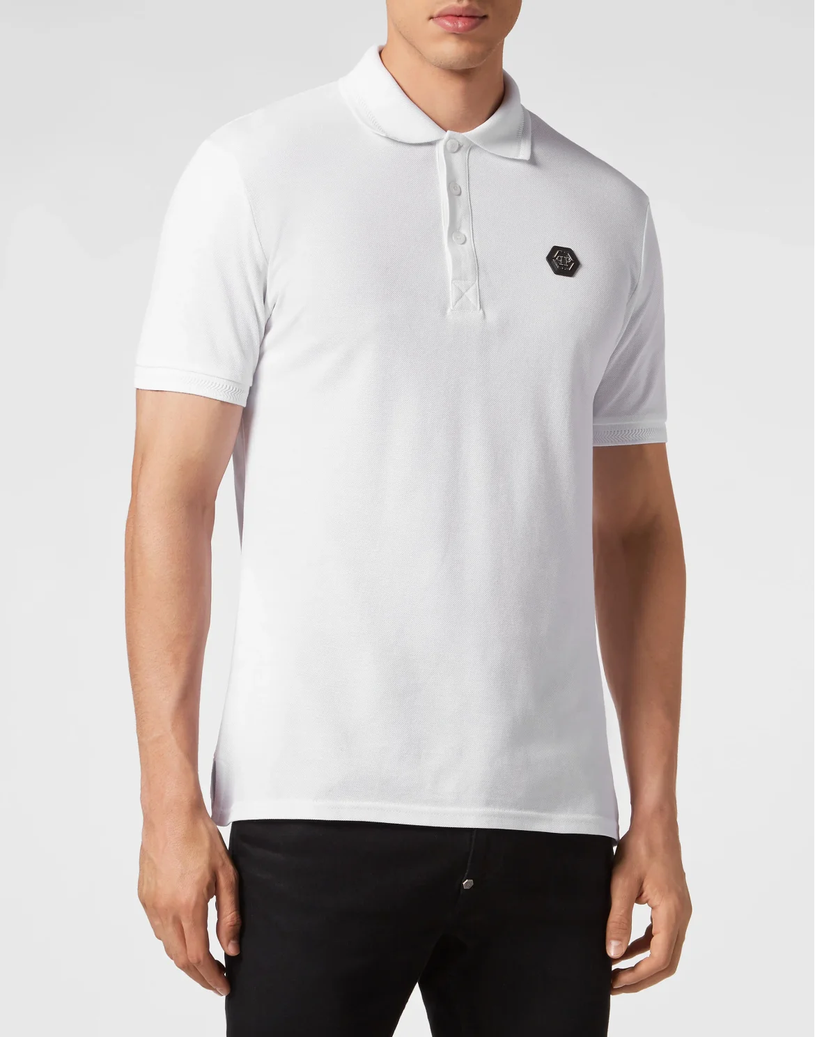Polo shirt SS Gothic Plein, цвет: Белый