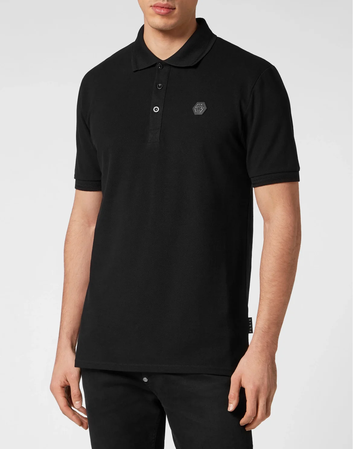 Polo shirt SS Gothic Plein, цвет: Черный
