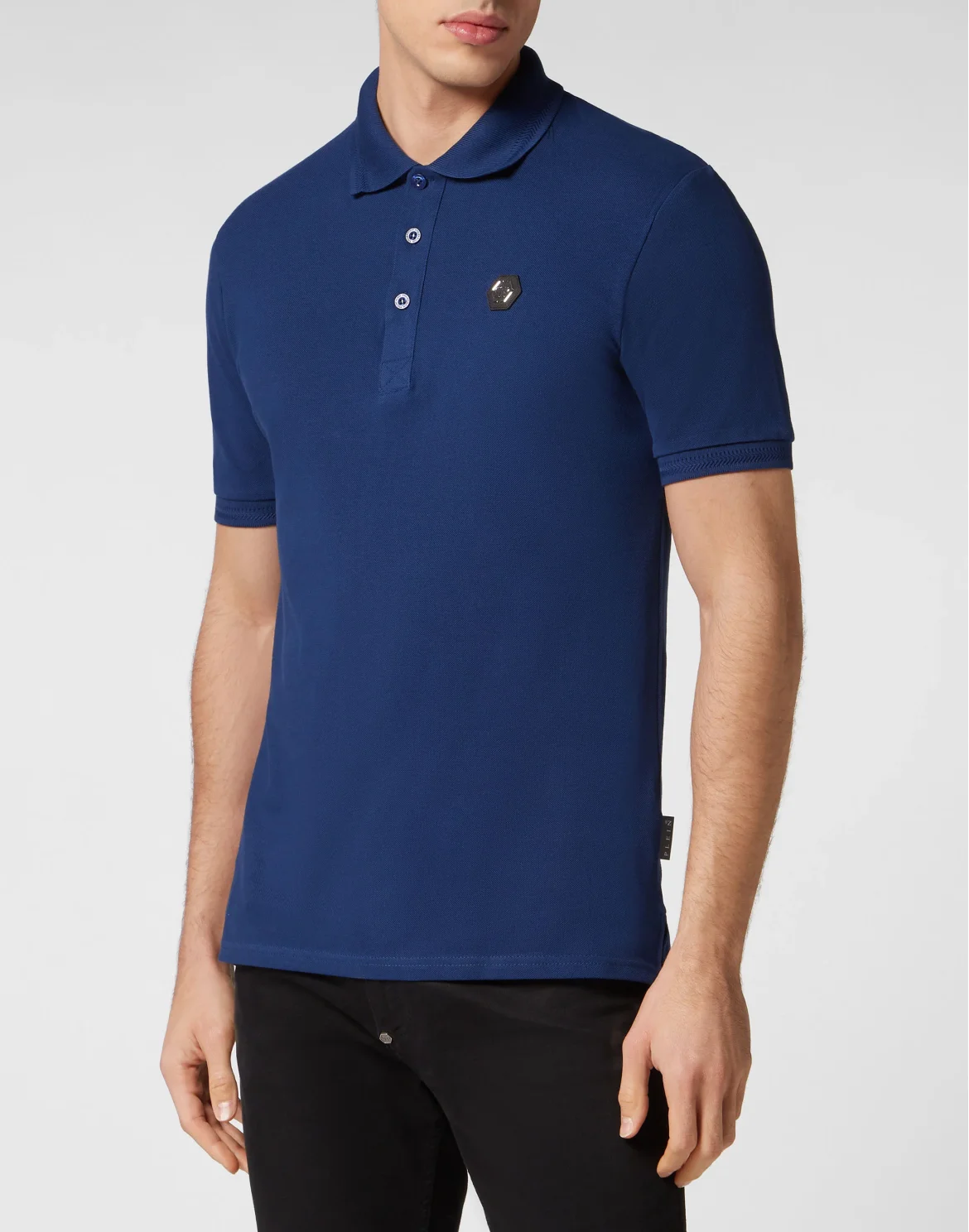Polo shirt SS Gothic Plein, цвет: Синий