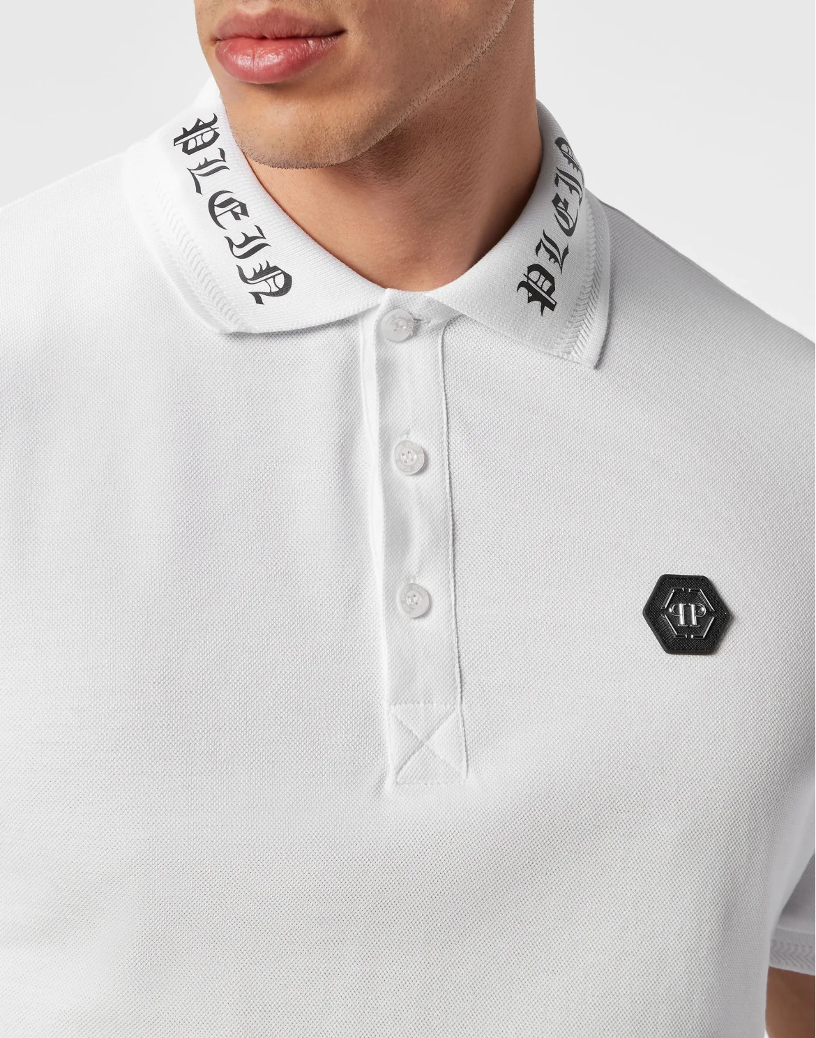 Polo shirt SS Gothic Plein, цвет: Белый