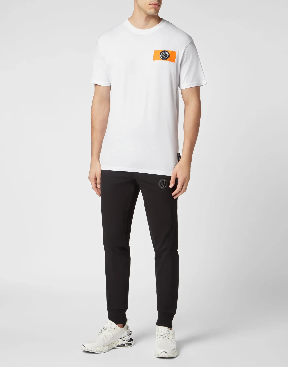 T-shirt Round Neck SS Scratch, цвет: Белый