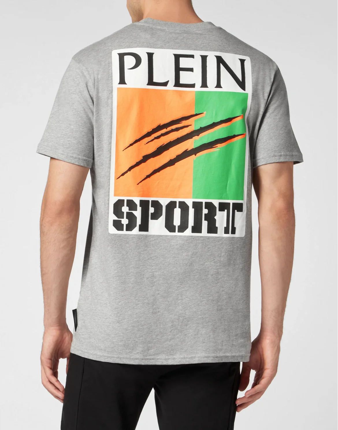T-shirt Round Neck SS Scratch, цвет: Серый