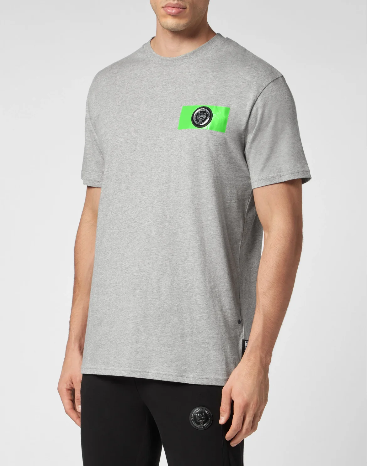 T-shirt Round Neck SS Scratch, цвет: Серый
