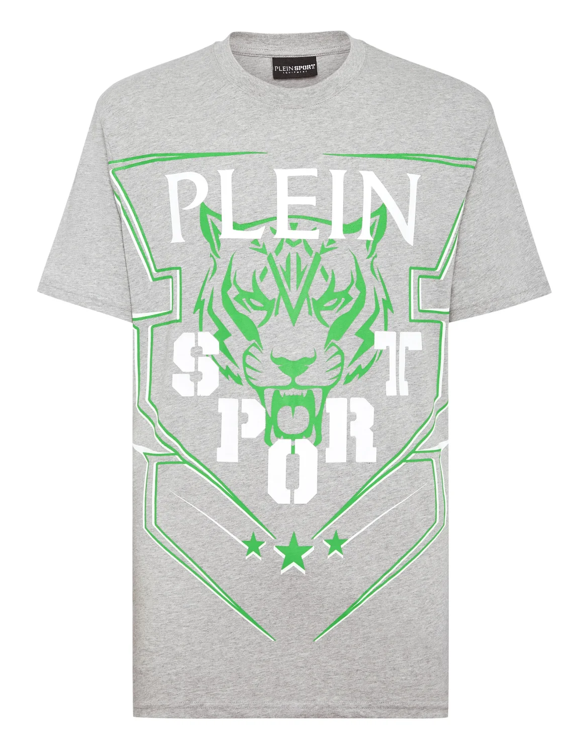 T-shirt Round Neck SS Tiger, цвет: Серый