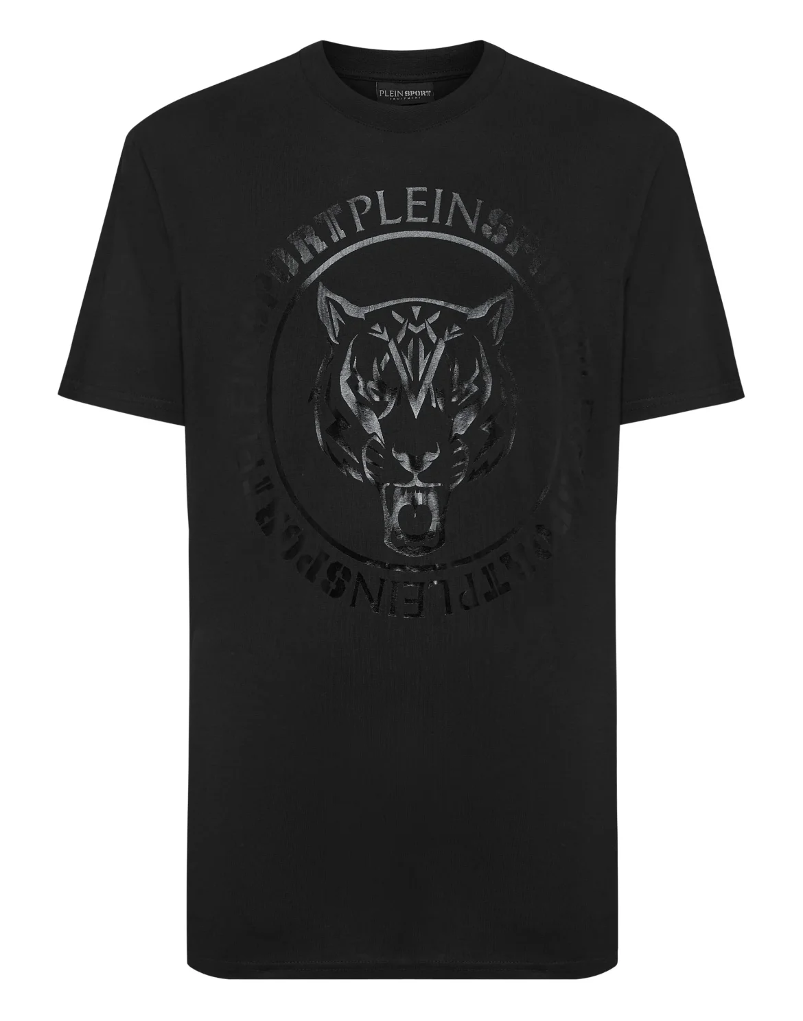 T-shirt Round Neck SS Carbon Tiger, цвет: Черный